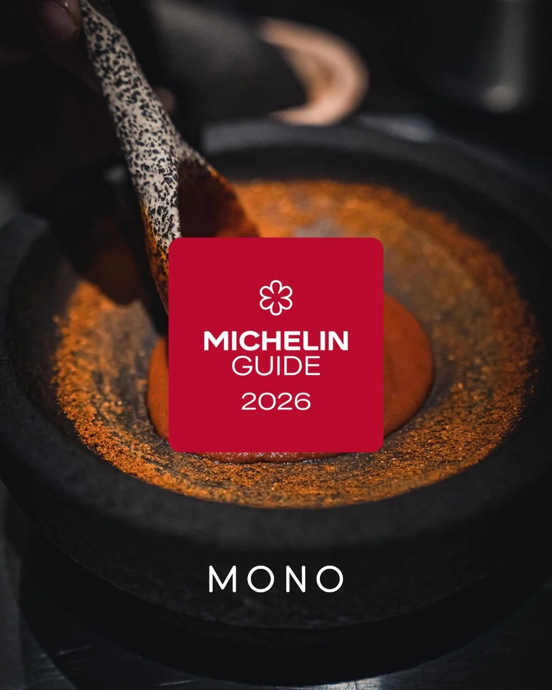 We are truly humbled and grateful to once again receive this incredible recognition from @michelinguide.

This star belongs to every member of our MONO family&mdash;it is your boundless passion, hard work, and dedication that made this possible. We w
