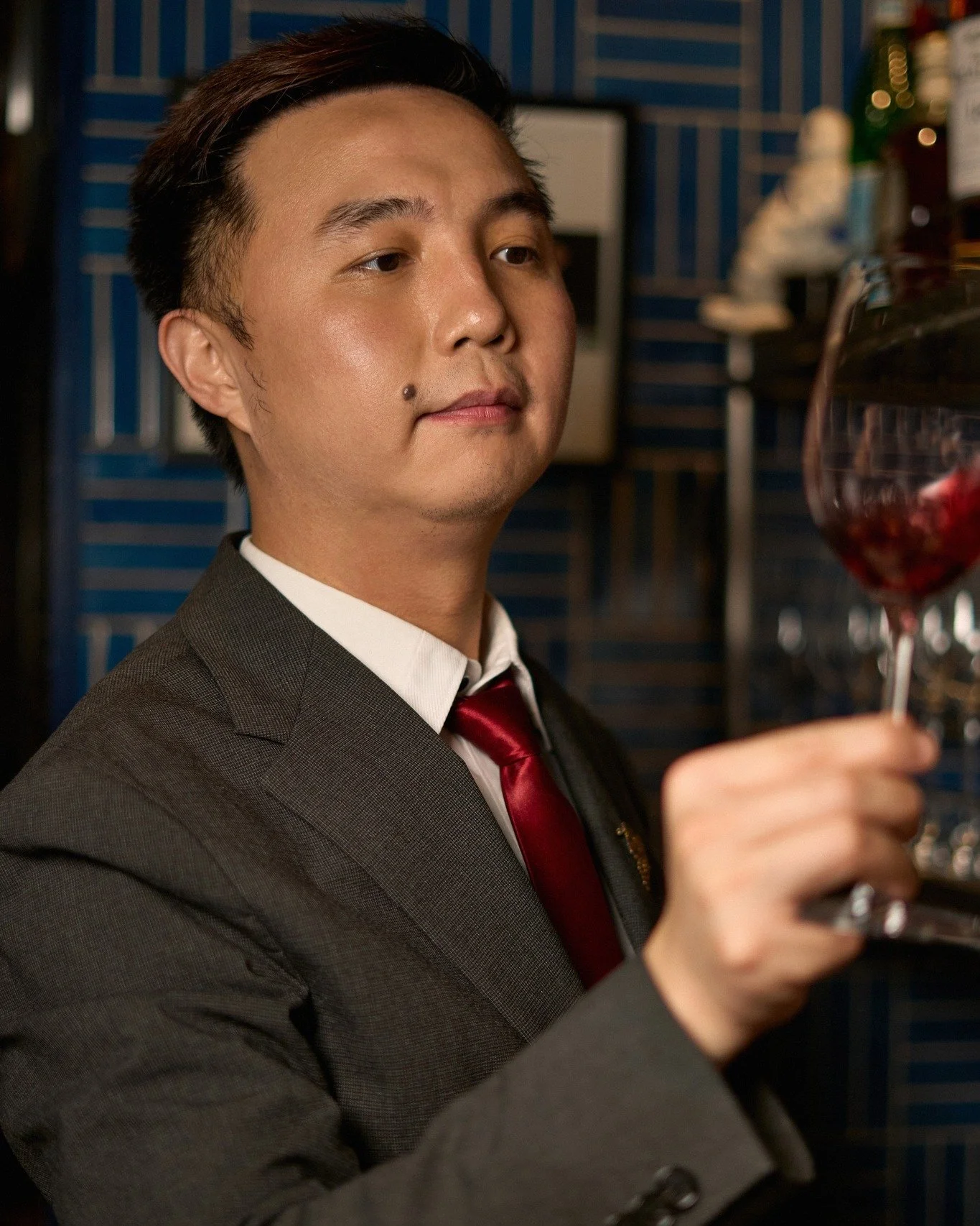 We wish you a Happy Birthday, Tommy!

A wine steward who does more than serve wine. He elevates the guest's dining experience, quietly attending to every need. Raised locally, yet now connecting to Latin American culture&mdash;Tommy moves beyond the 