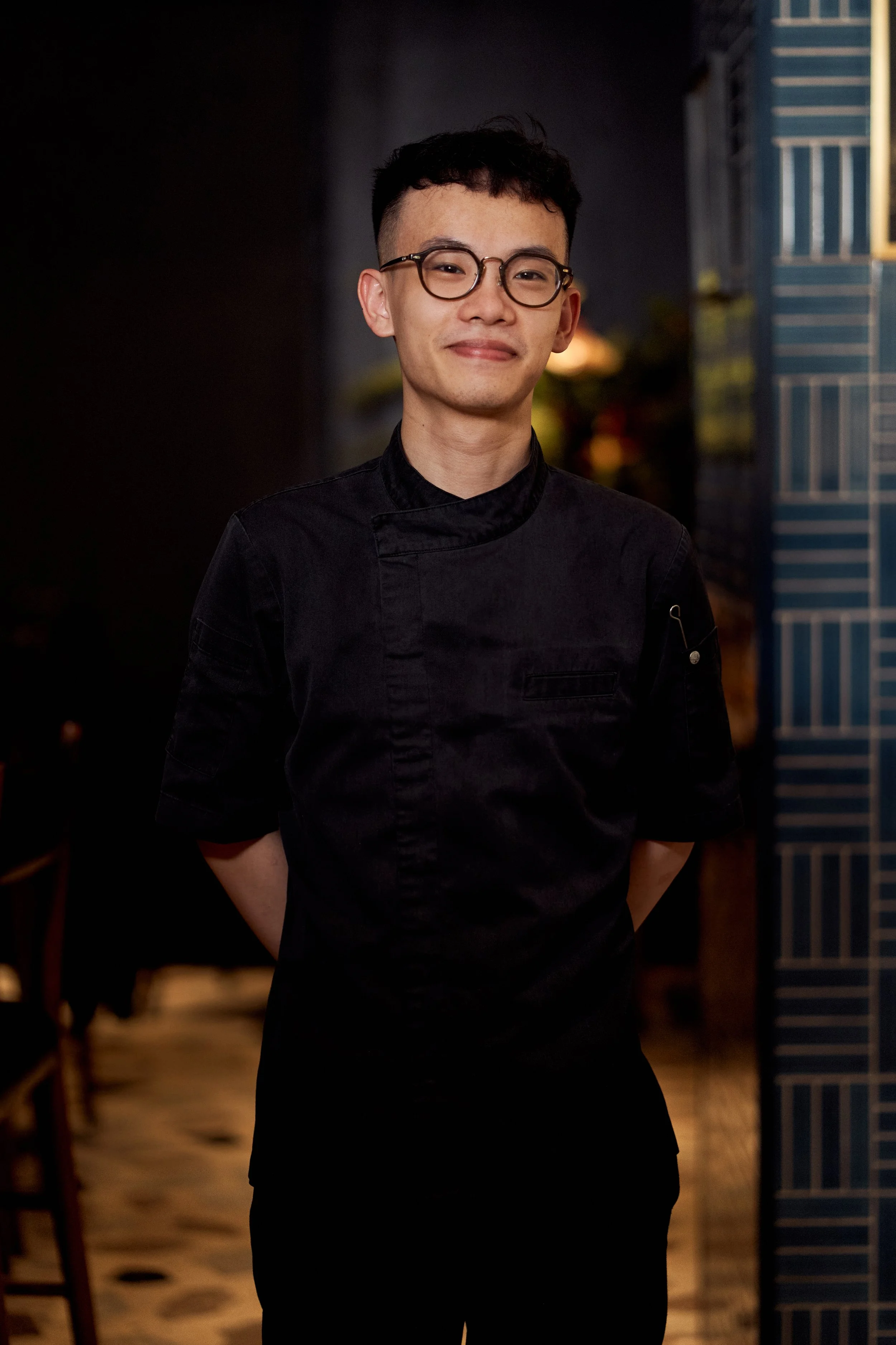 Junior Sous Chef Enders Koon at MONO