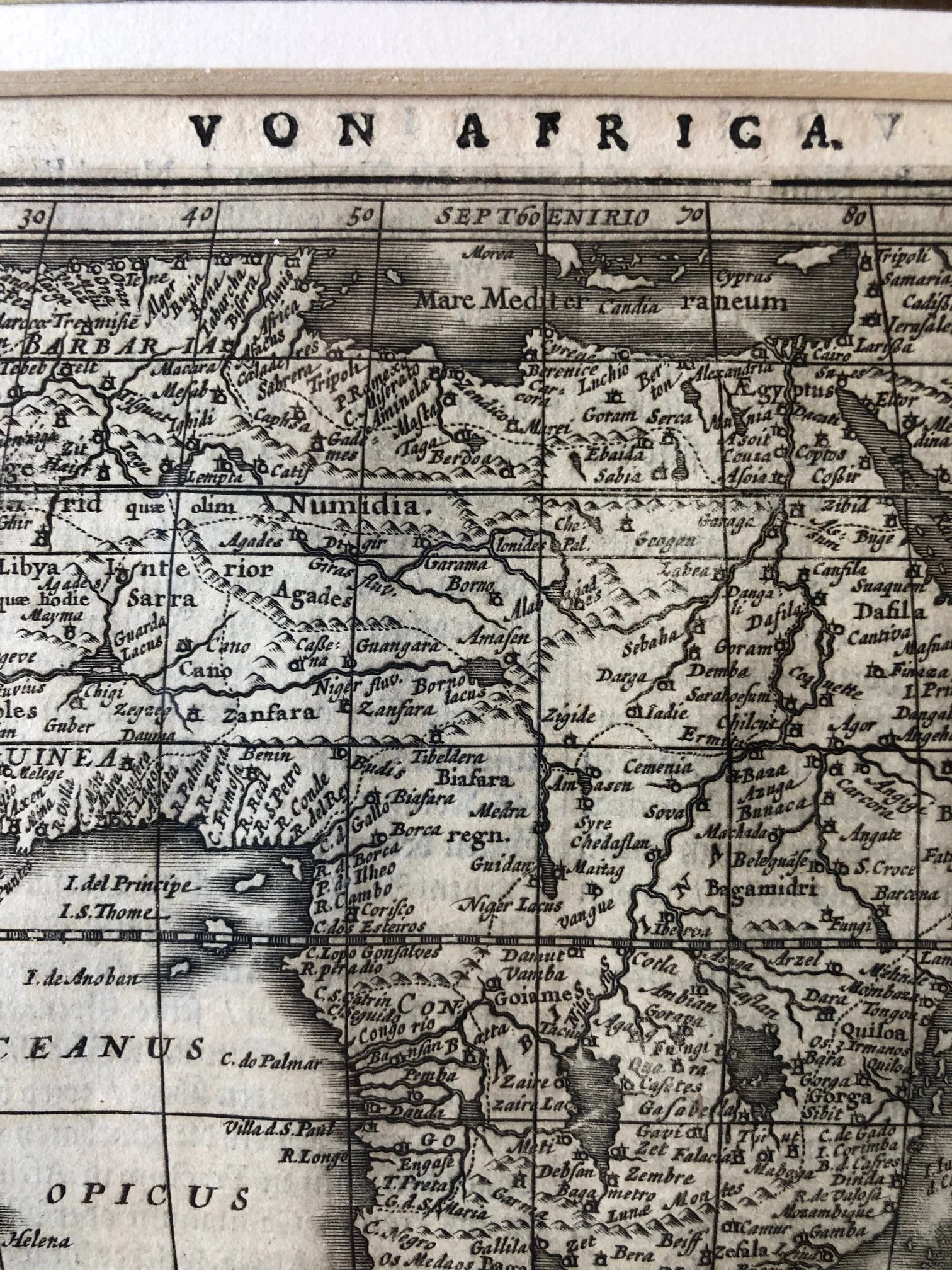 "AFRICAE DESCRIPTIO" c.1630