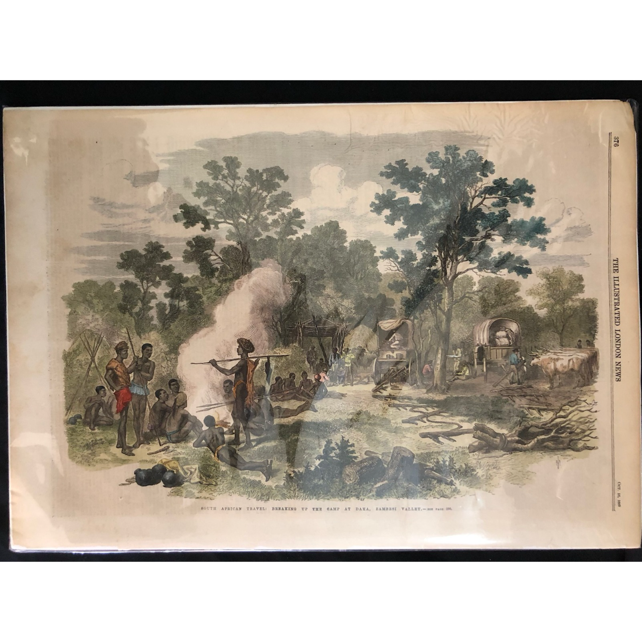 The Deka River and Valley, located in (modern-day) Zimbabwe, After Thomas Baines (1869)  R2,000