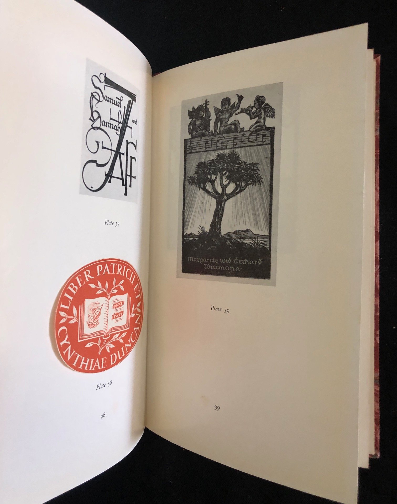 Deluxe edition of "South African Bookplates by Percival J. G. Bishop (1955) Plus 31 Bookplates
