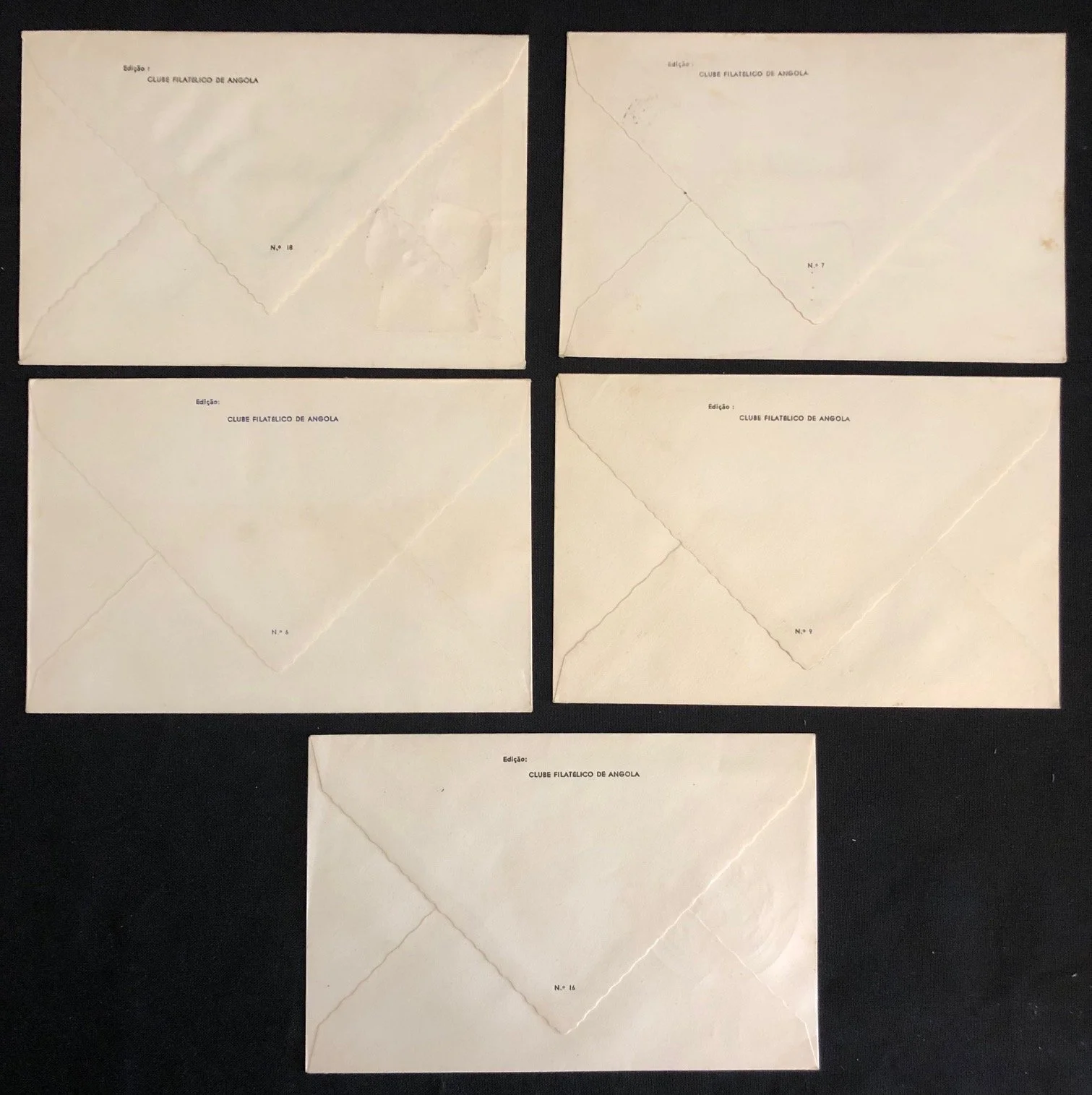 A Collection of Angolan First Day Covers (1975-6)