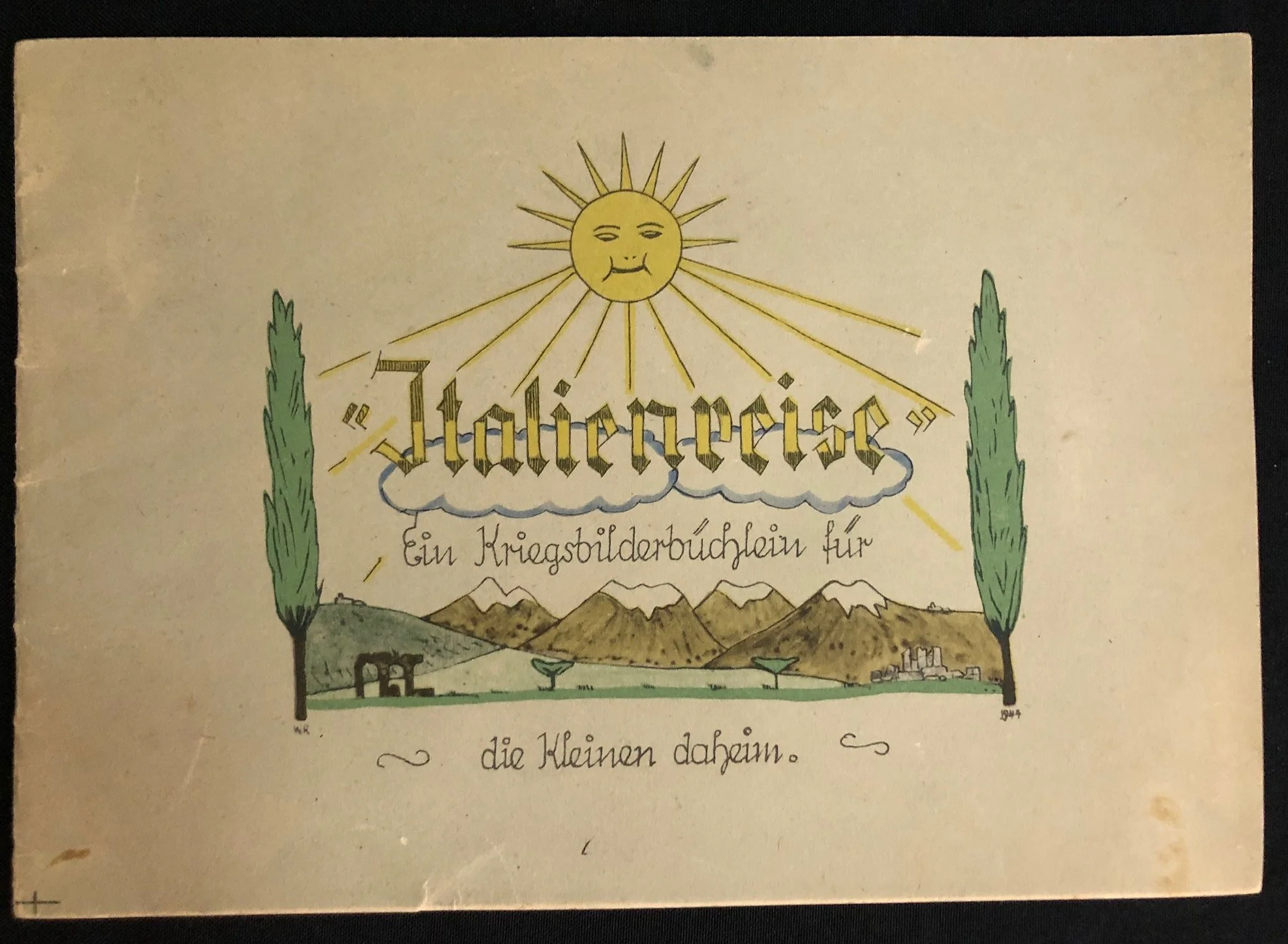Italian campaign WWll Wermacht Propaganda (1944)