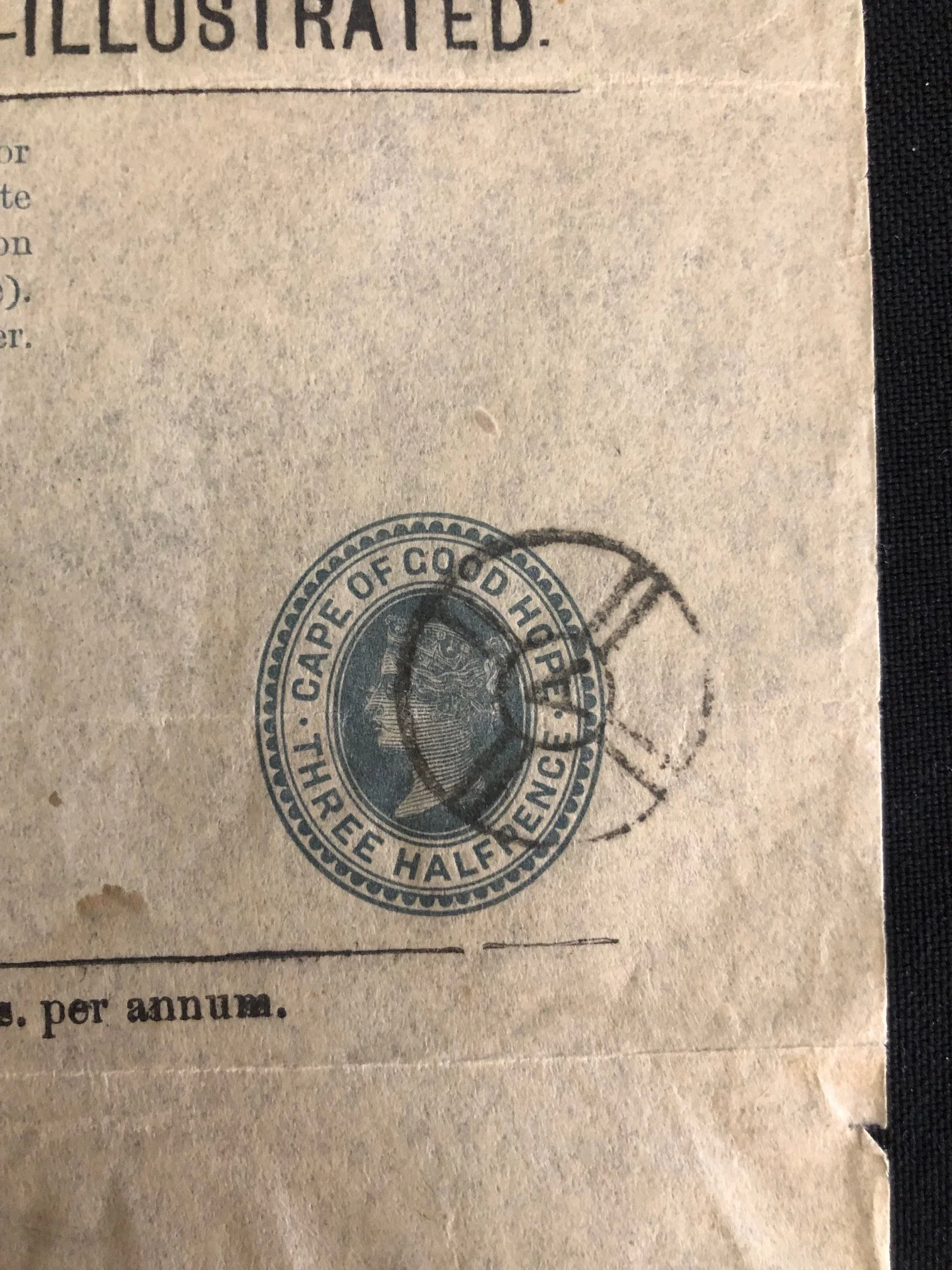 The Argus Weekly Edition wrapper (c.1890)