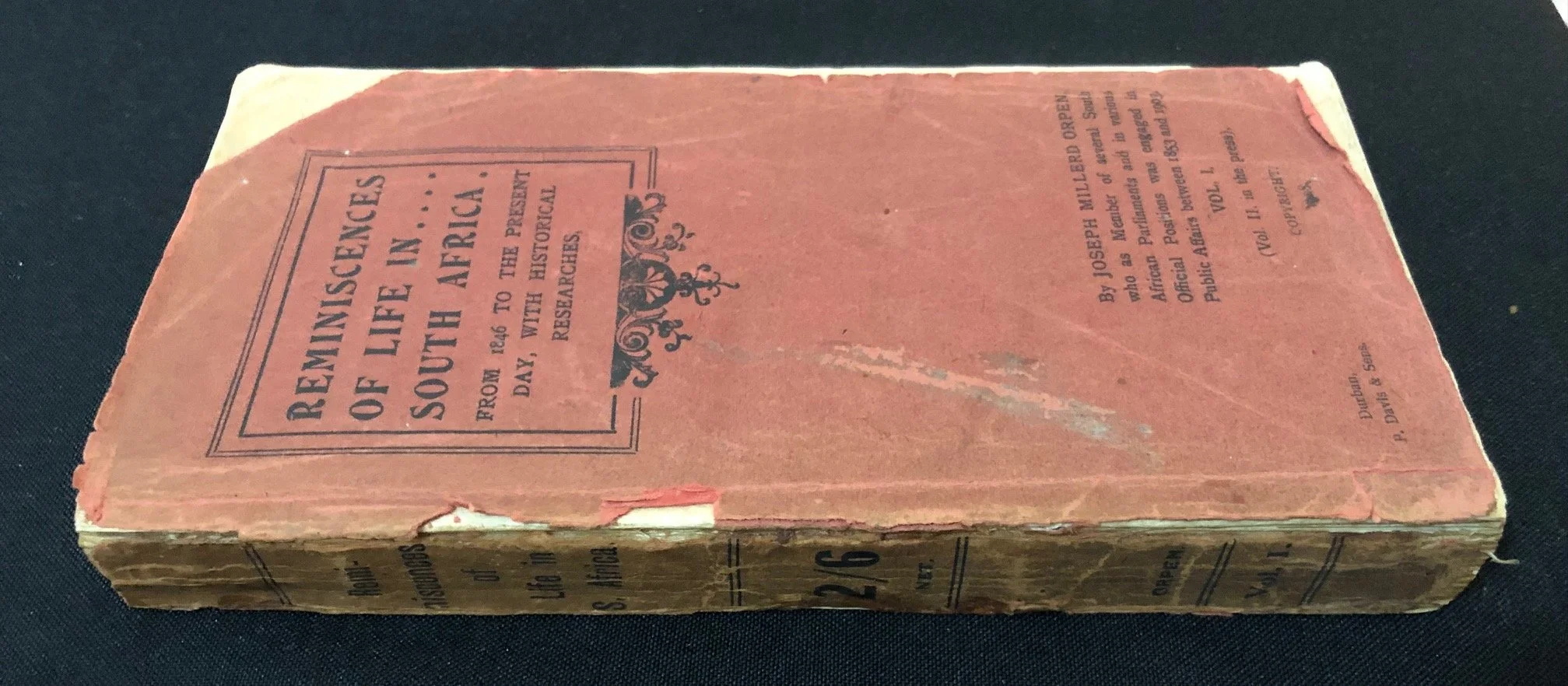 Reminiscences of Life in South Africa from 1846 to the Present Day (1908)