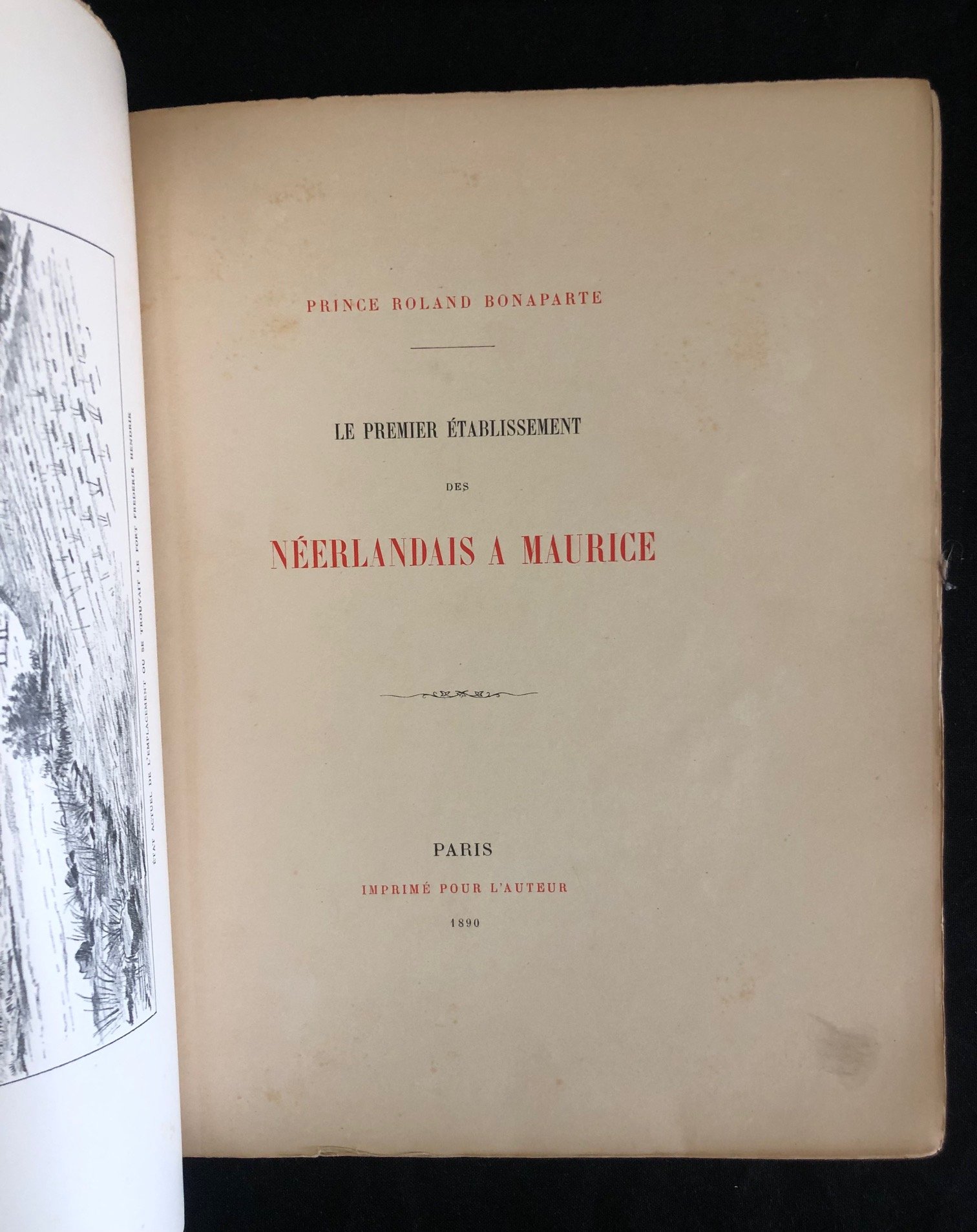 Le premier établissement des Néerlandais à Maurice by R.Bonaparte (1890)