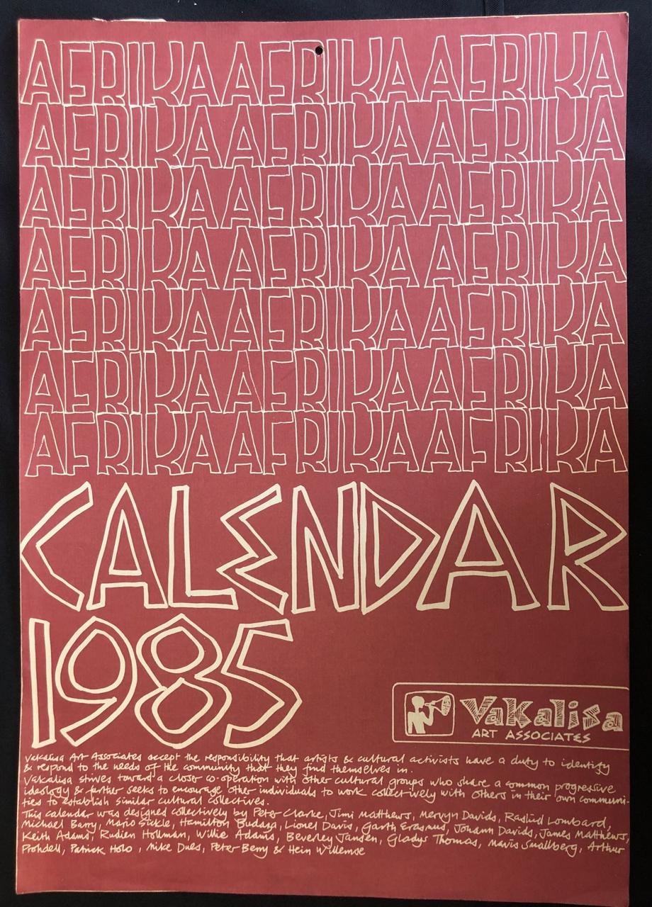 Anti Apartheid Calendar (1985)