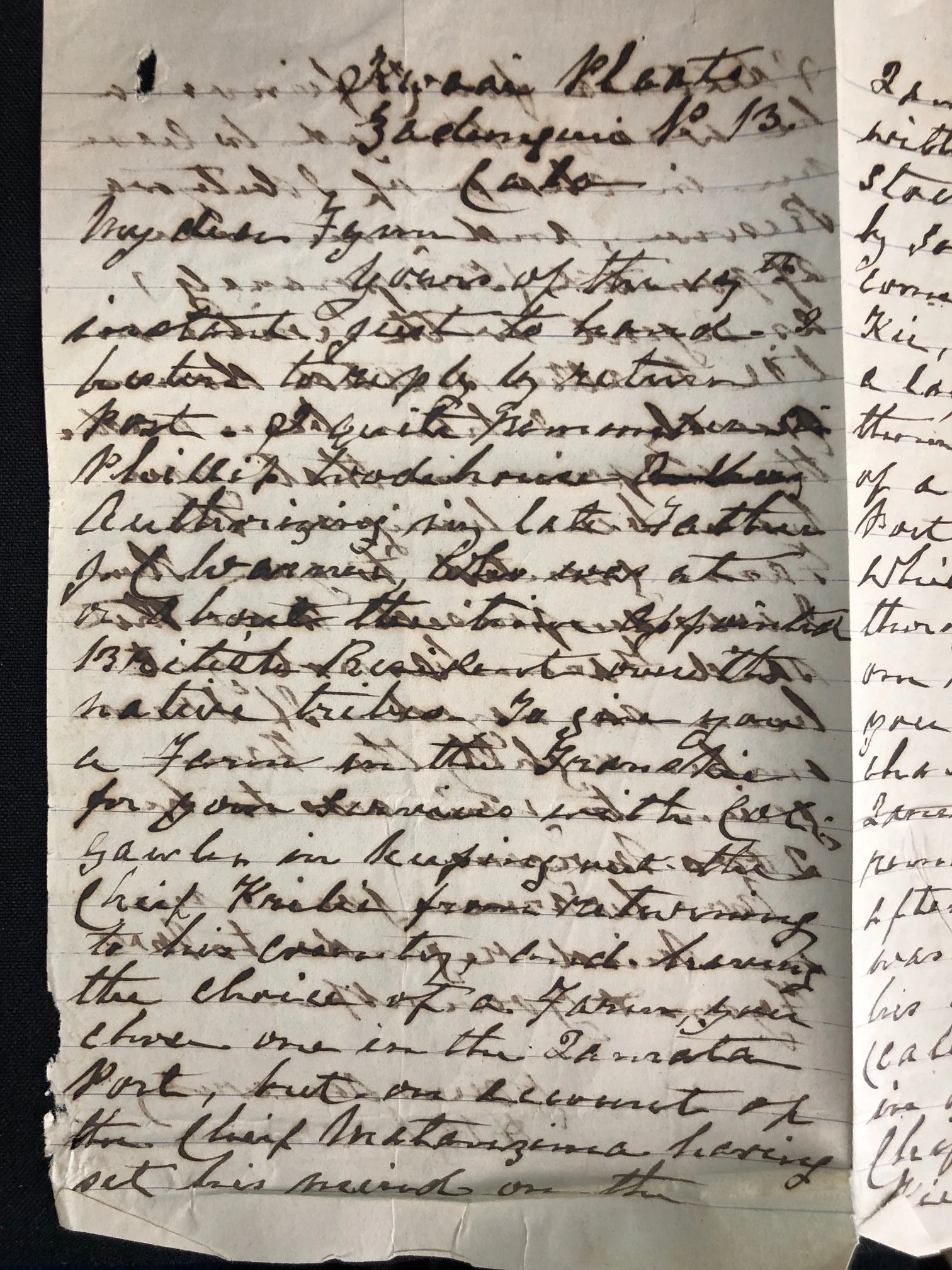 Transkei Land transaction - Possibly between Warner and Henry Francis Fynn jnr