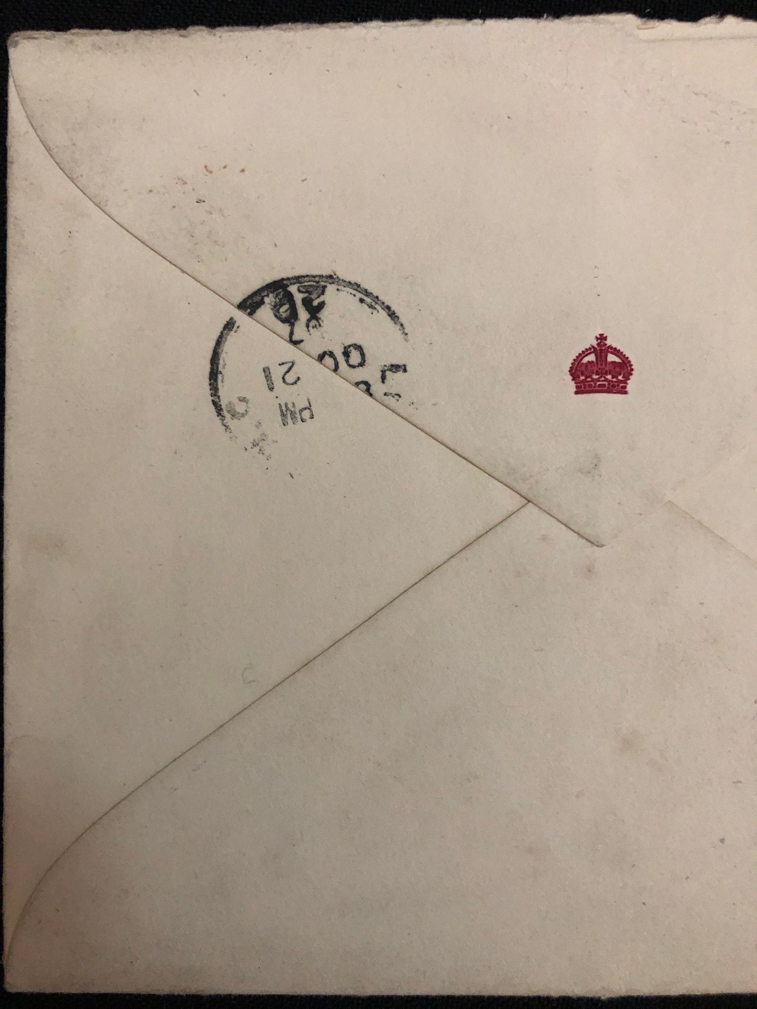 Envelope signed by V.C. Recipient: General Sir Dighton Probyn (1907)