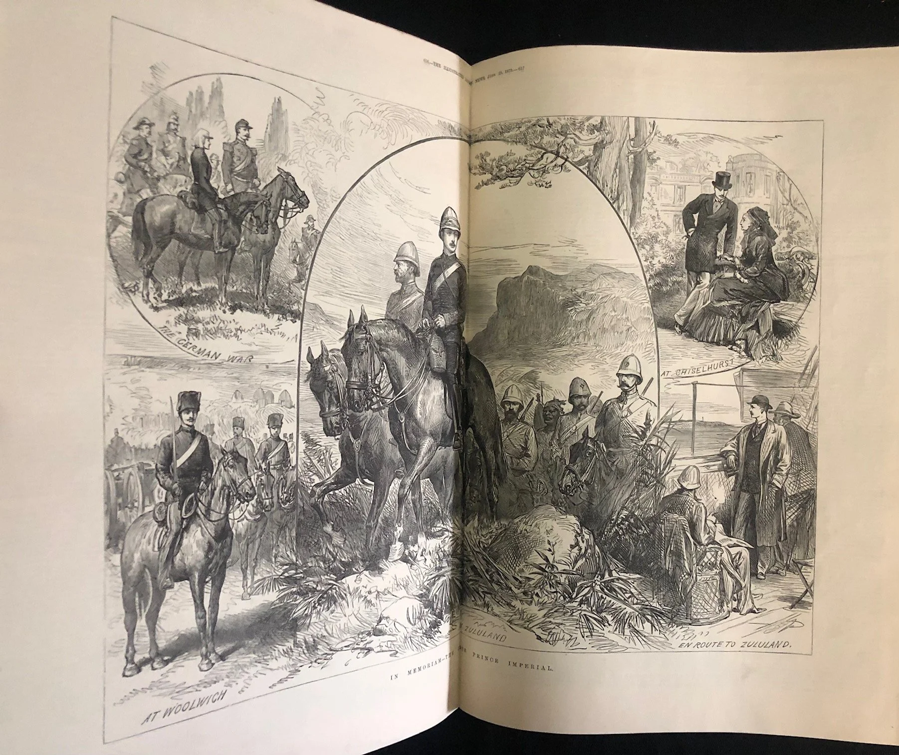 Zulu War: Death of The Prince Imperial (1879)