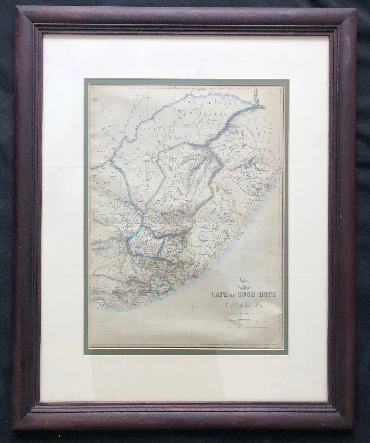 "Cape of Good Hope, Natal &c." by Edward Weller (1863)