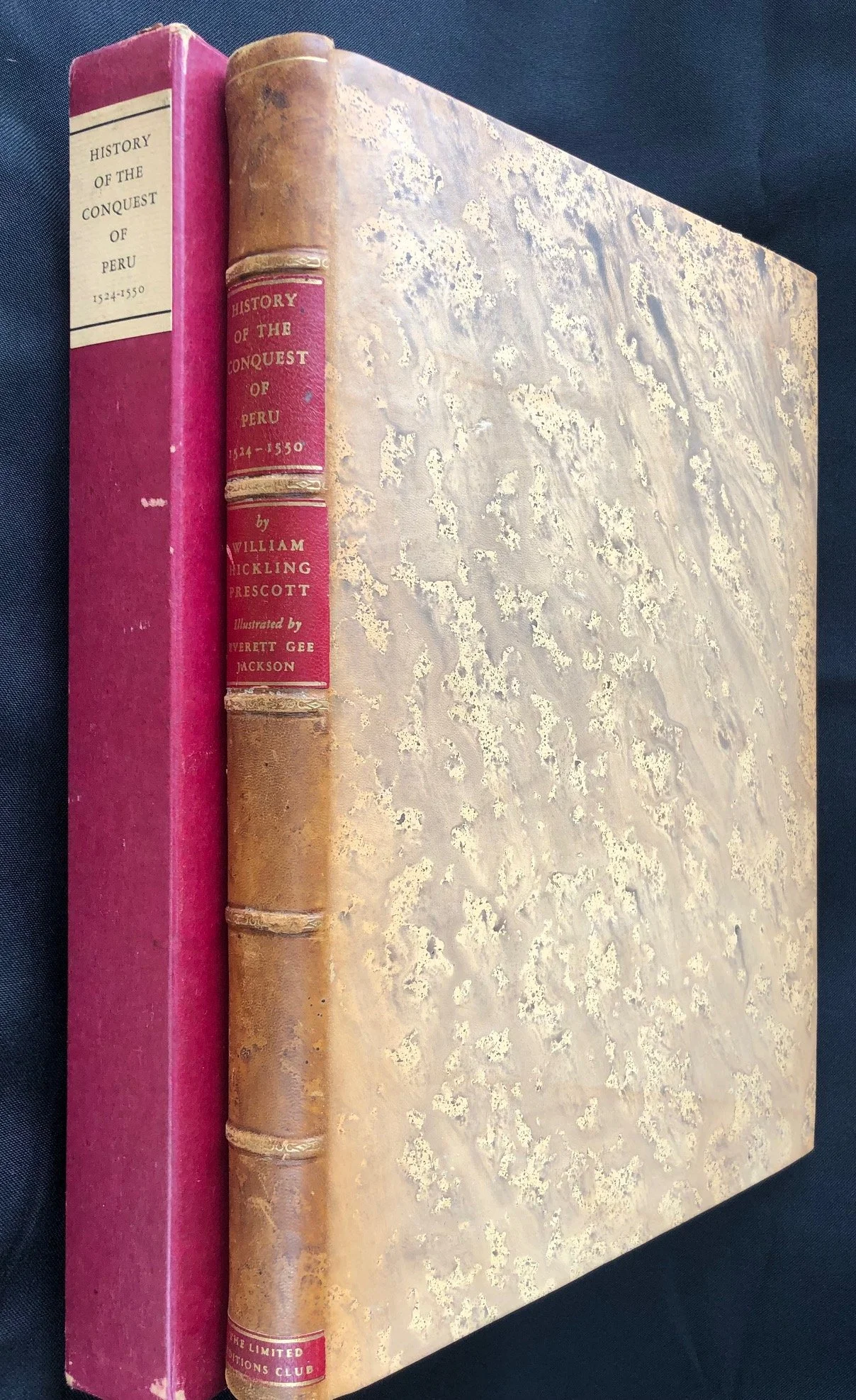 Limited edition History of the Conquest of Peru 1524 -1550 no.1429 of 1500 signed.