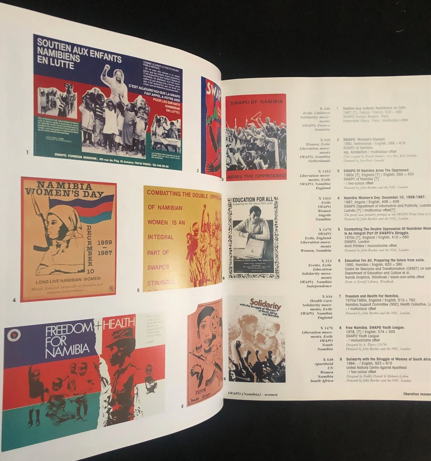 African Posters: Basler Afrika Bibliographien by Giorgio Miescher and Dag Henrichsen (2004)