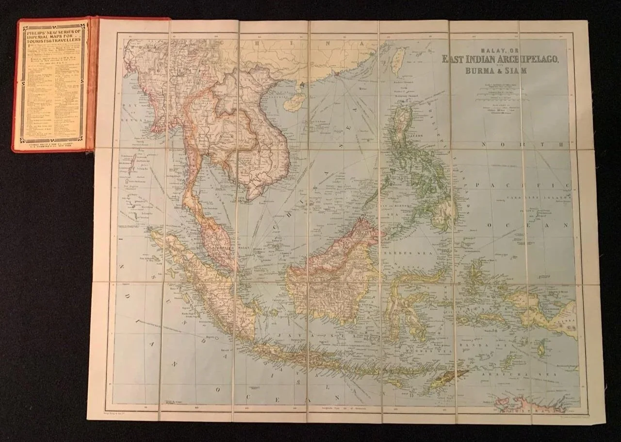 East Indian Archipelago with Burma and Siam c.1895