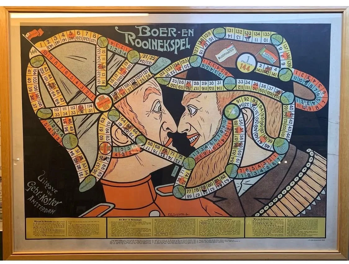 Original Boer War Boardgame c.1901.