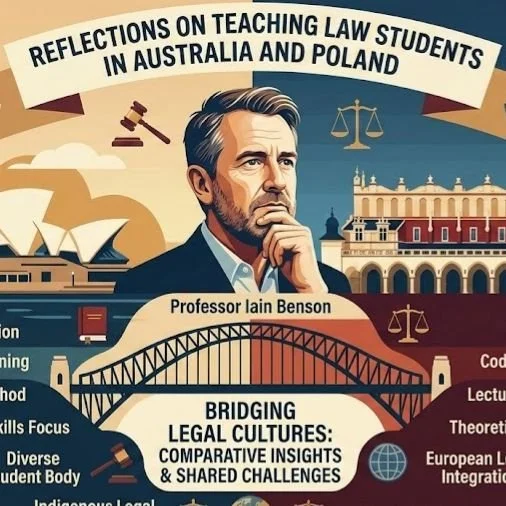Prof. Iain Benson - Reflections on teaching law students in Australia and Poland.