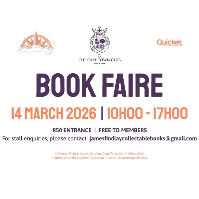 The Cape Town Club Book Faire 2026