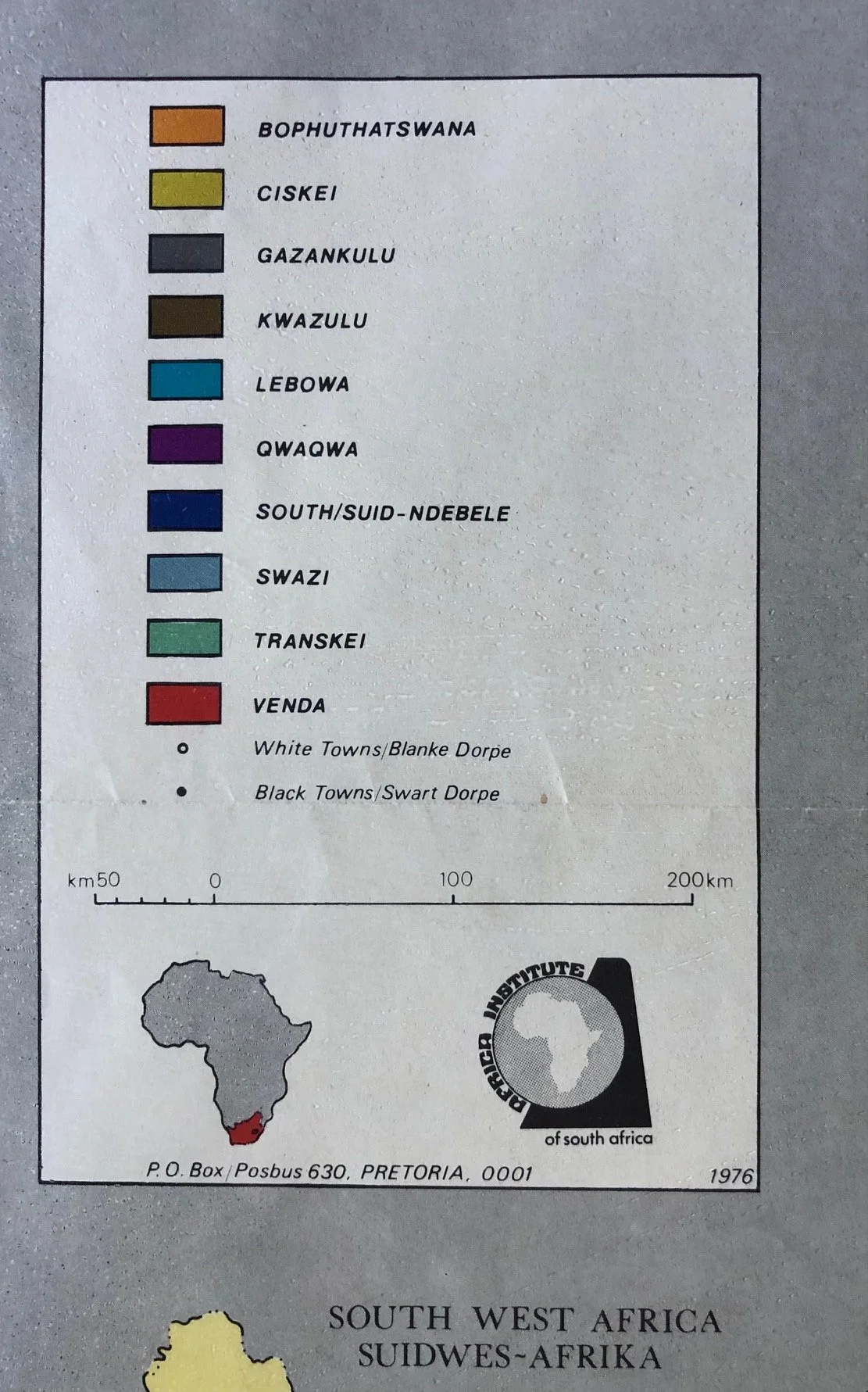 “R.S.A. Black Homelands Consolidation Proposals” (1975)