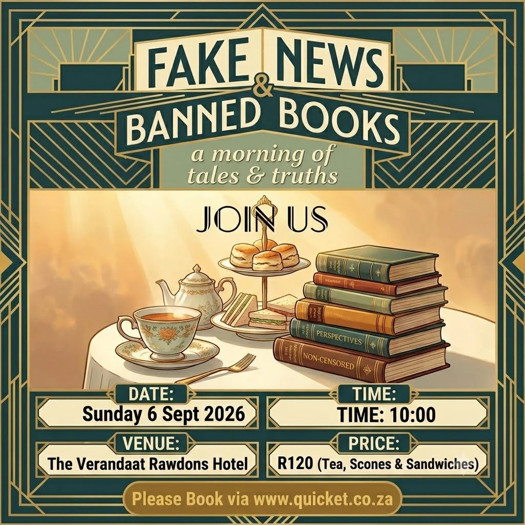 Tea Time Talk: Fake News & Banned Books