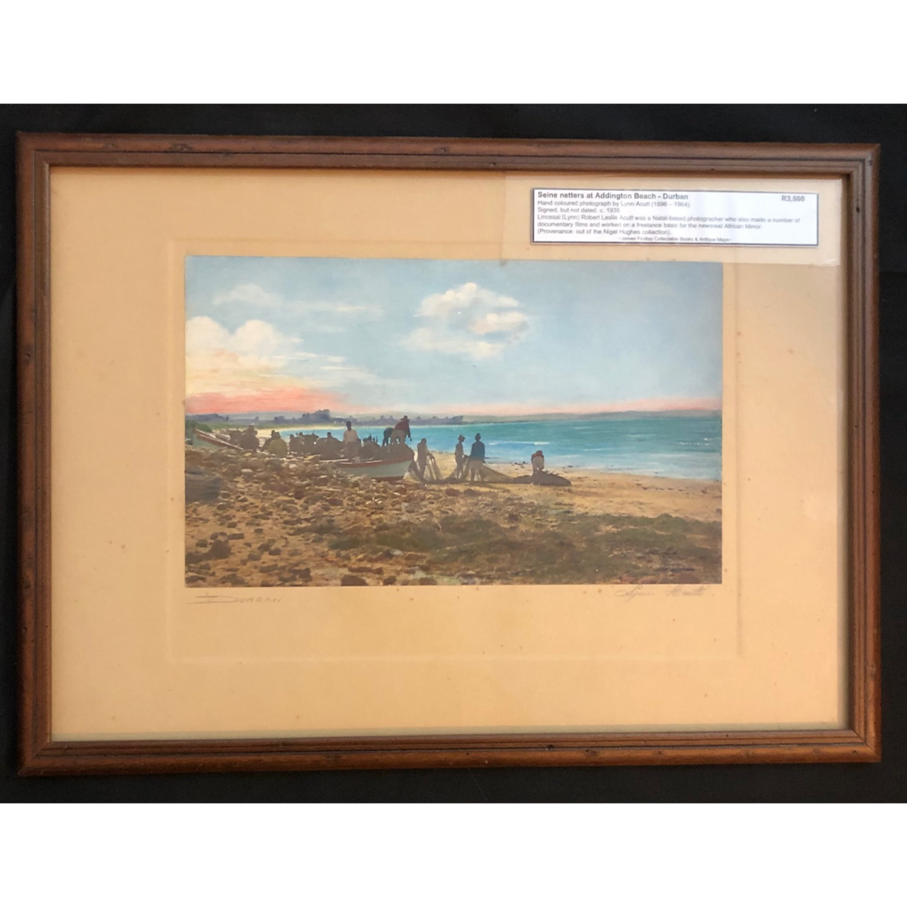 Photograph: Durban's Seine Net Fishermen by Lynn Acutt (c.1930's) R3,500