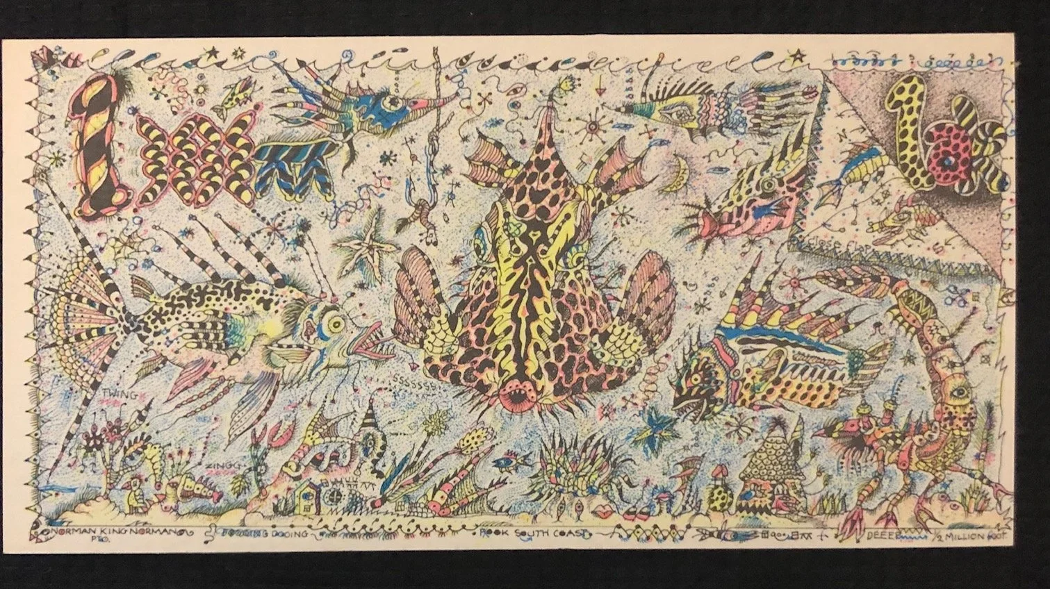 Fook Island Banknote by Norman Catherine, unsigned (c.1970's)