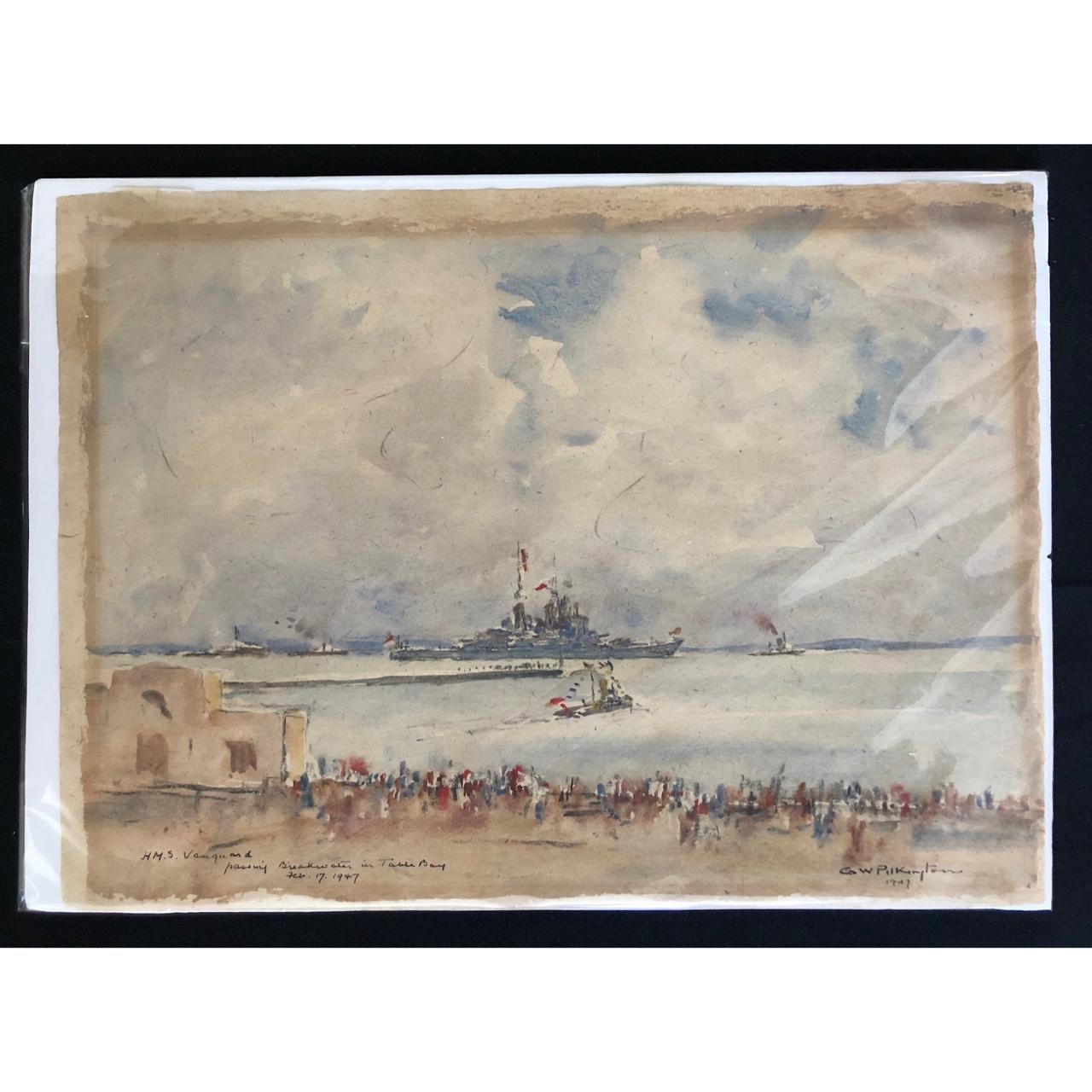 HMS Vanguard Royal Visit (1947) R5,000