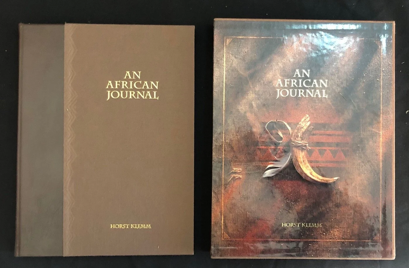 An African Journal; Fine art photography by Horst Klemm, signed de luxe edition (1994)