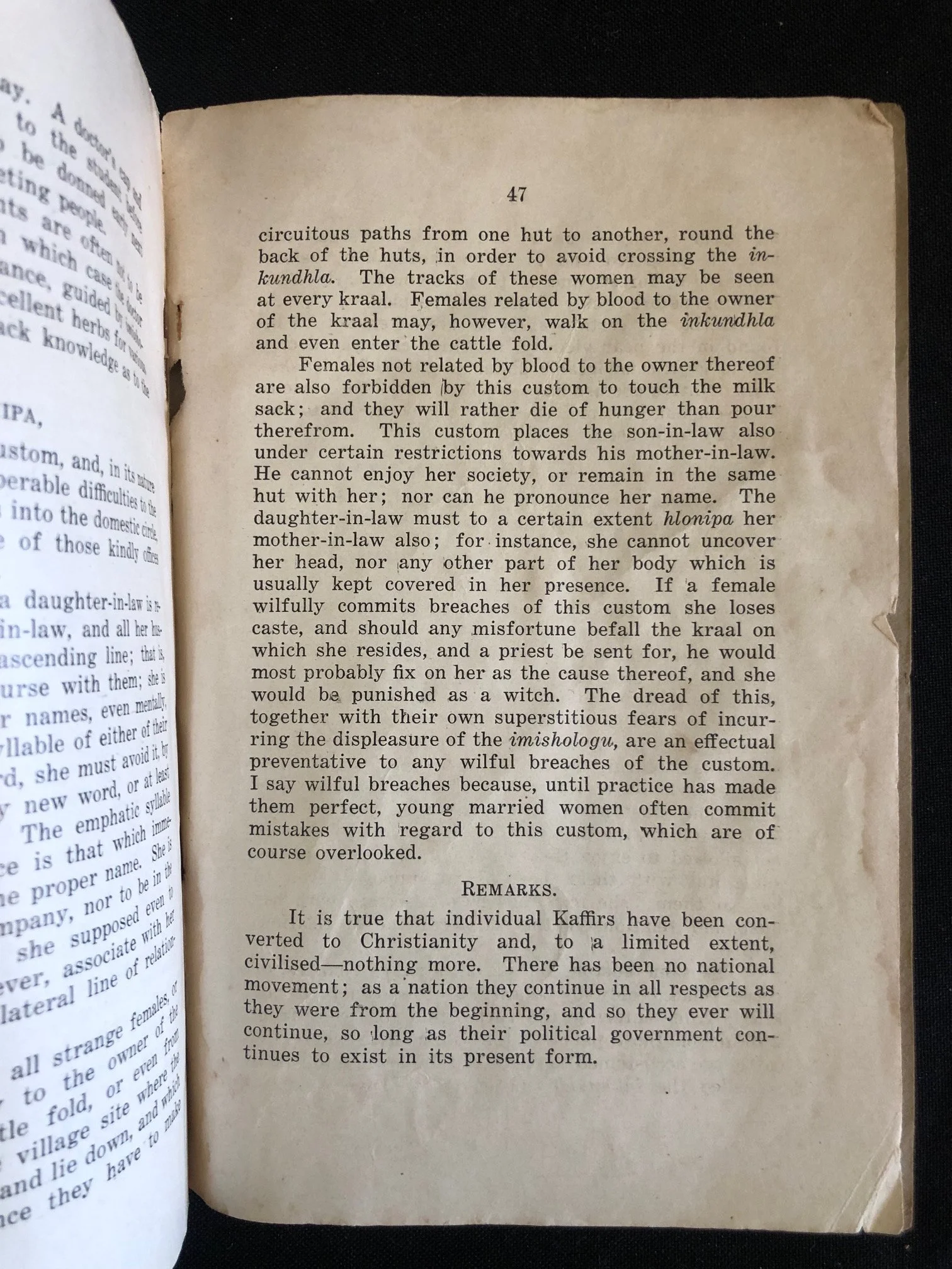 Native Reminiscences by W.J. Clarke. c. 1885