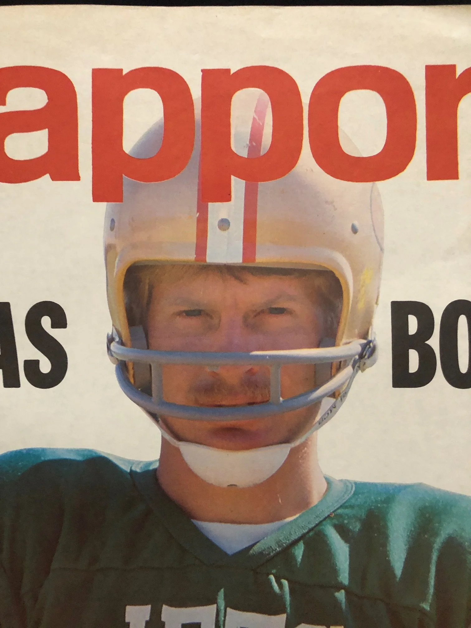 Naas Botha Tells All - Rapport Street Poster (1983)