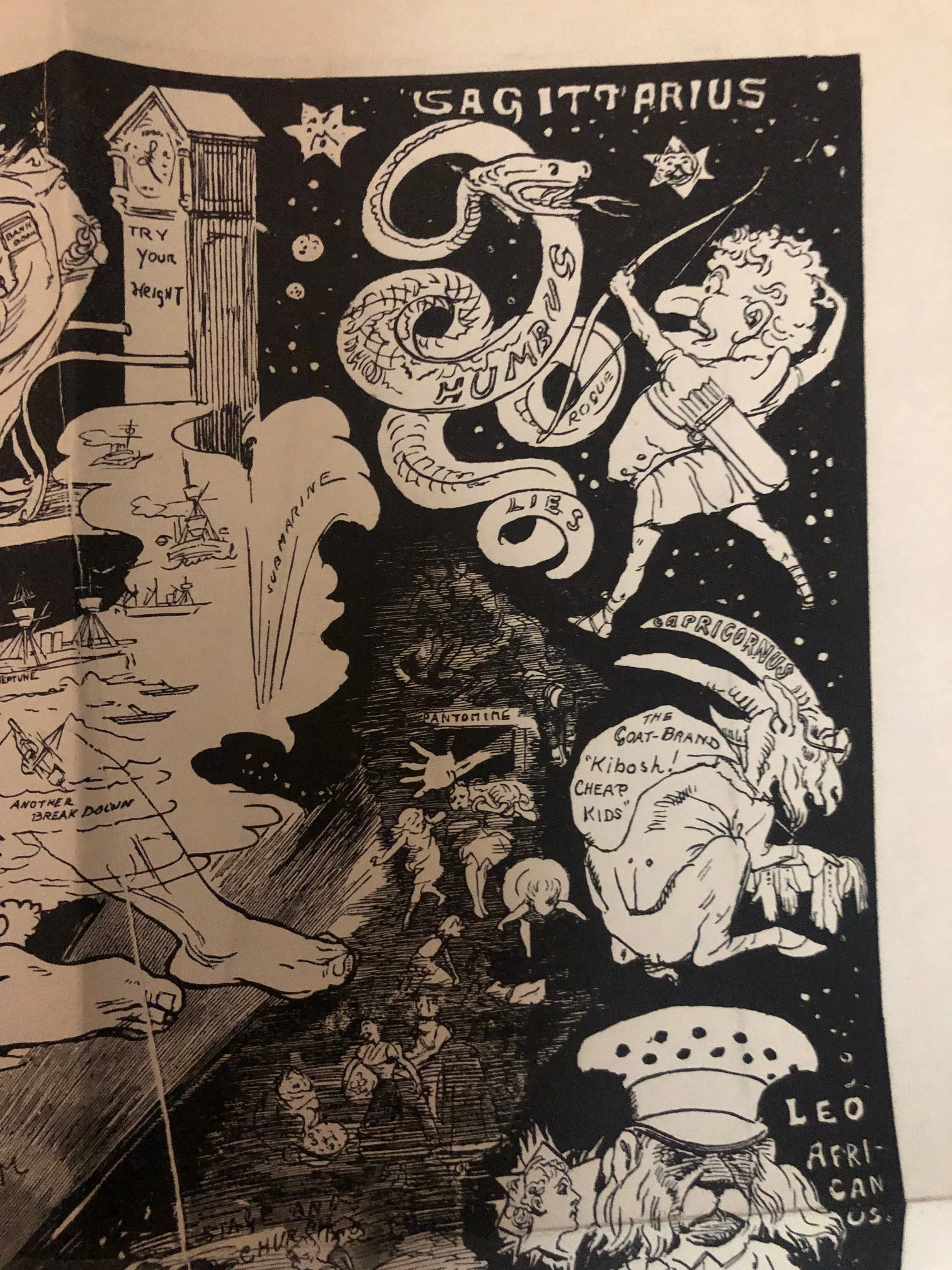 Punch Among the Planets by Harry Furniss, December 1890