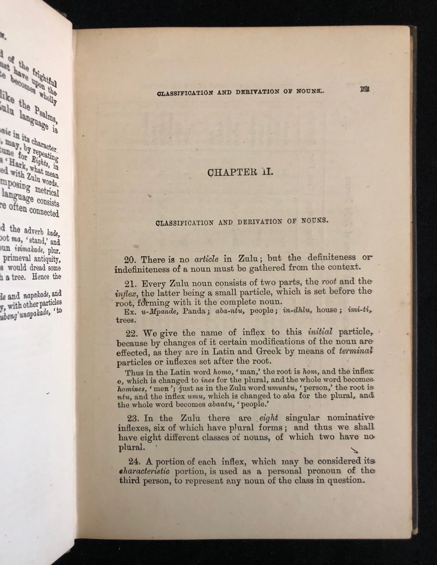The Zulu Language by John William Colenso, the Bishop of Natal. (1890)