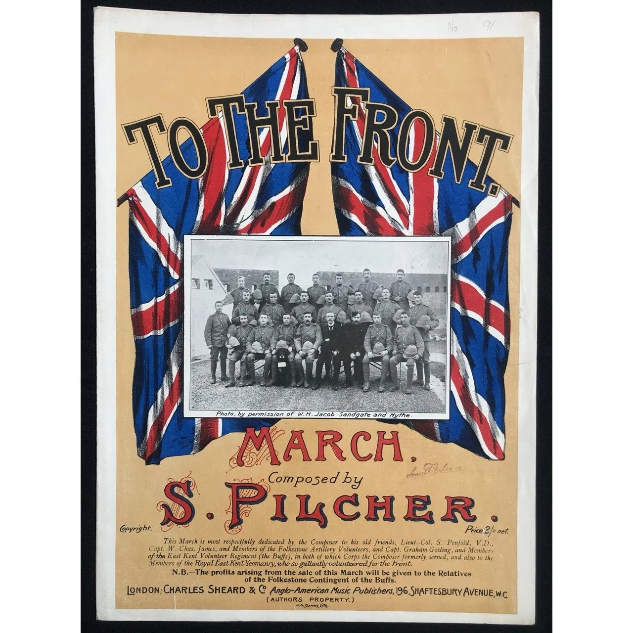 To the Front (sheet music) R1,000