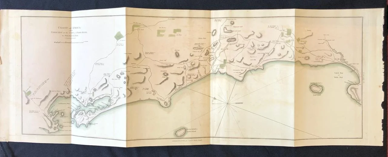 Chart of Table Bay to Saldanha Bay (1805)