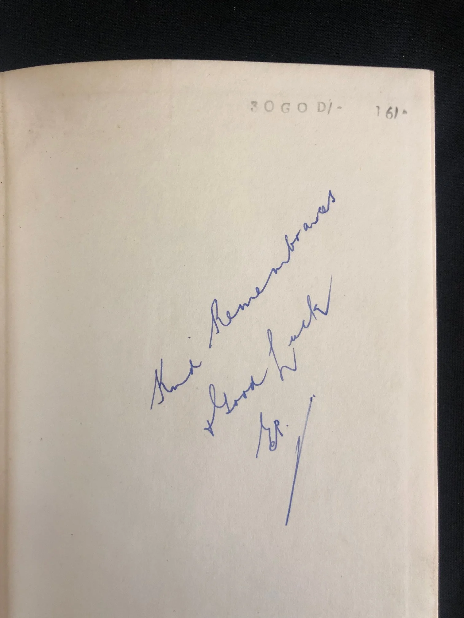I Killed to Live WWll Inscribed 1957 1