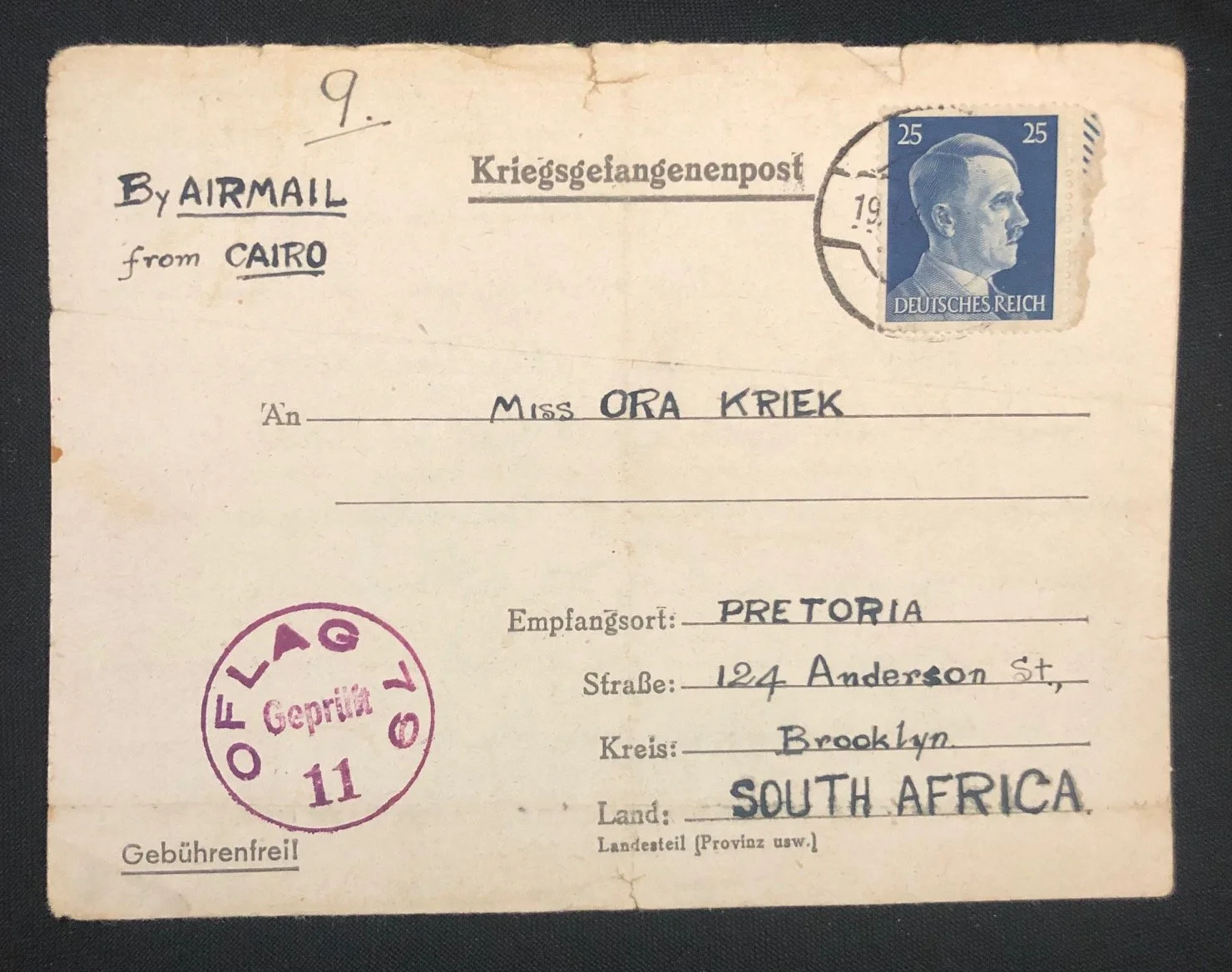 WW ll POW postcards - Lt. Col. P.L. Kriek 6.jpg