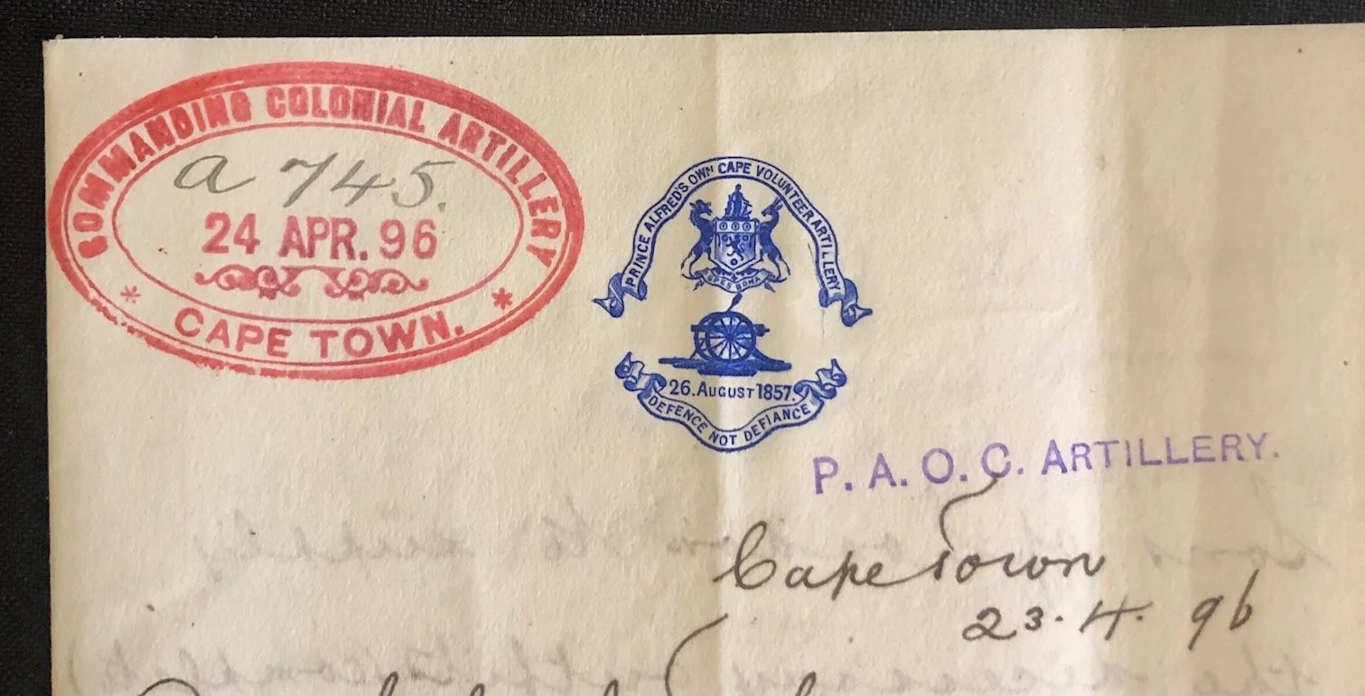 Letter: Prince Alfred’s Guards. "Empire Pageant." London, May 1896