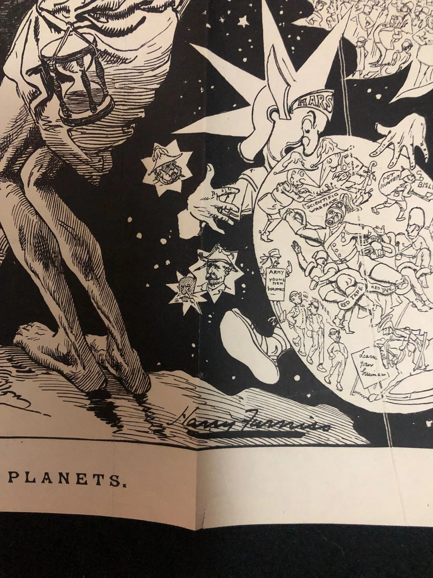 Punch Among the Planets by Harry Furniss, December 1890