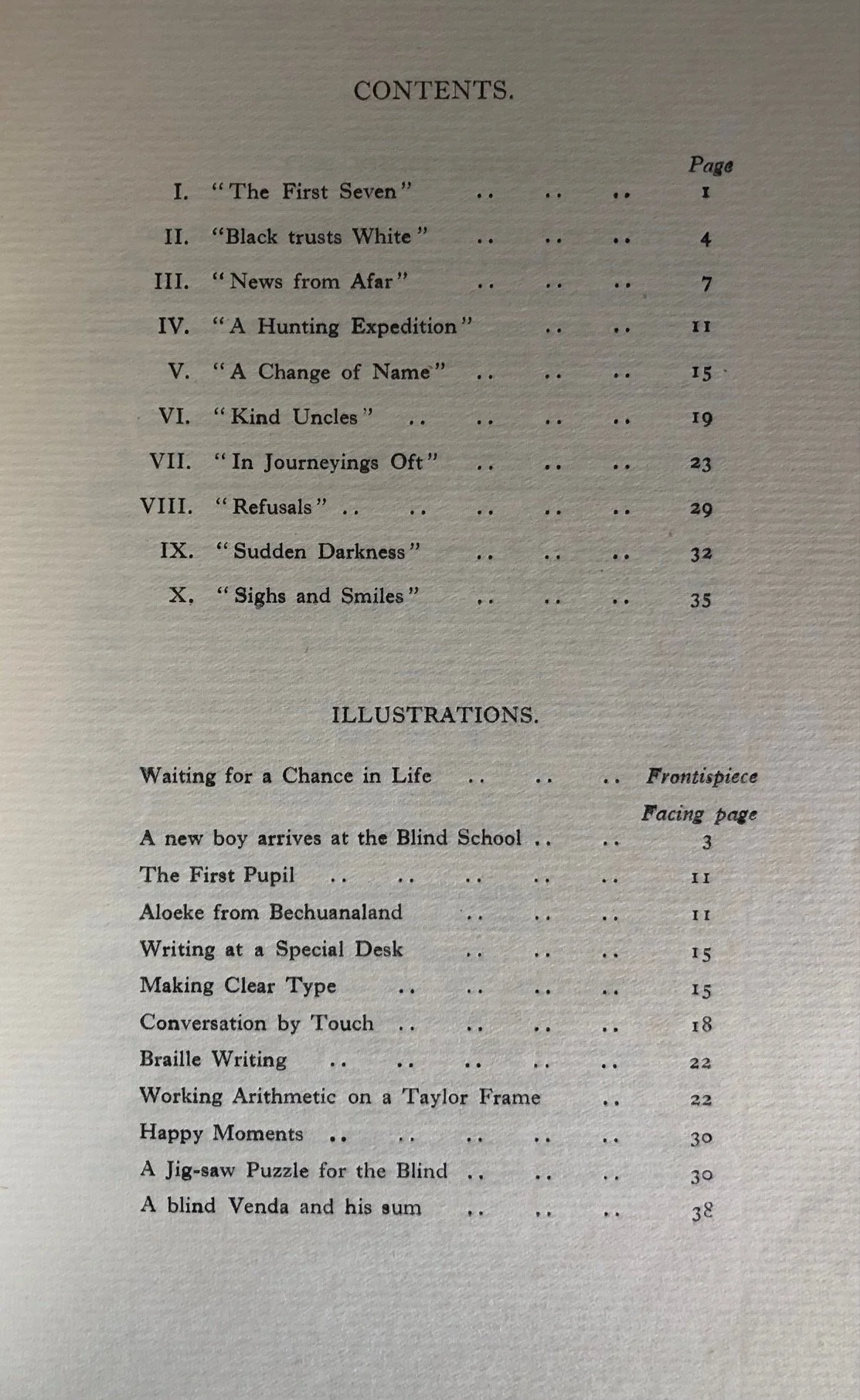 Ten Cameos from Darkest Africa, published by The Lovedale Press (1937)