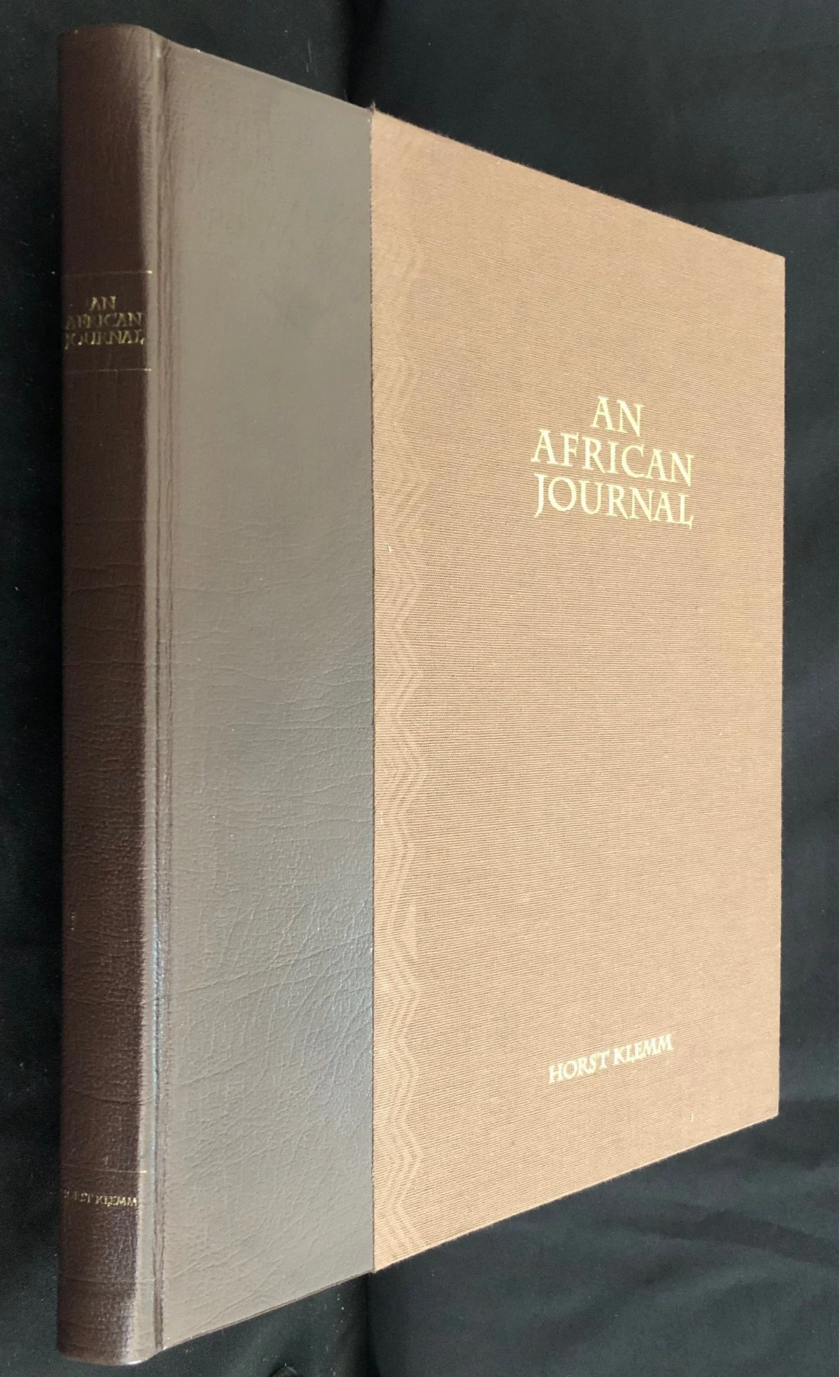 An African Journal; Fine art photography by Horst Klemm, signed de luxe edition (1994)