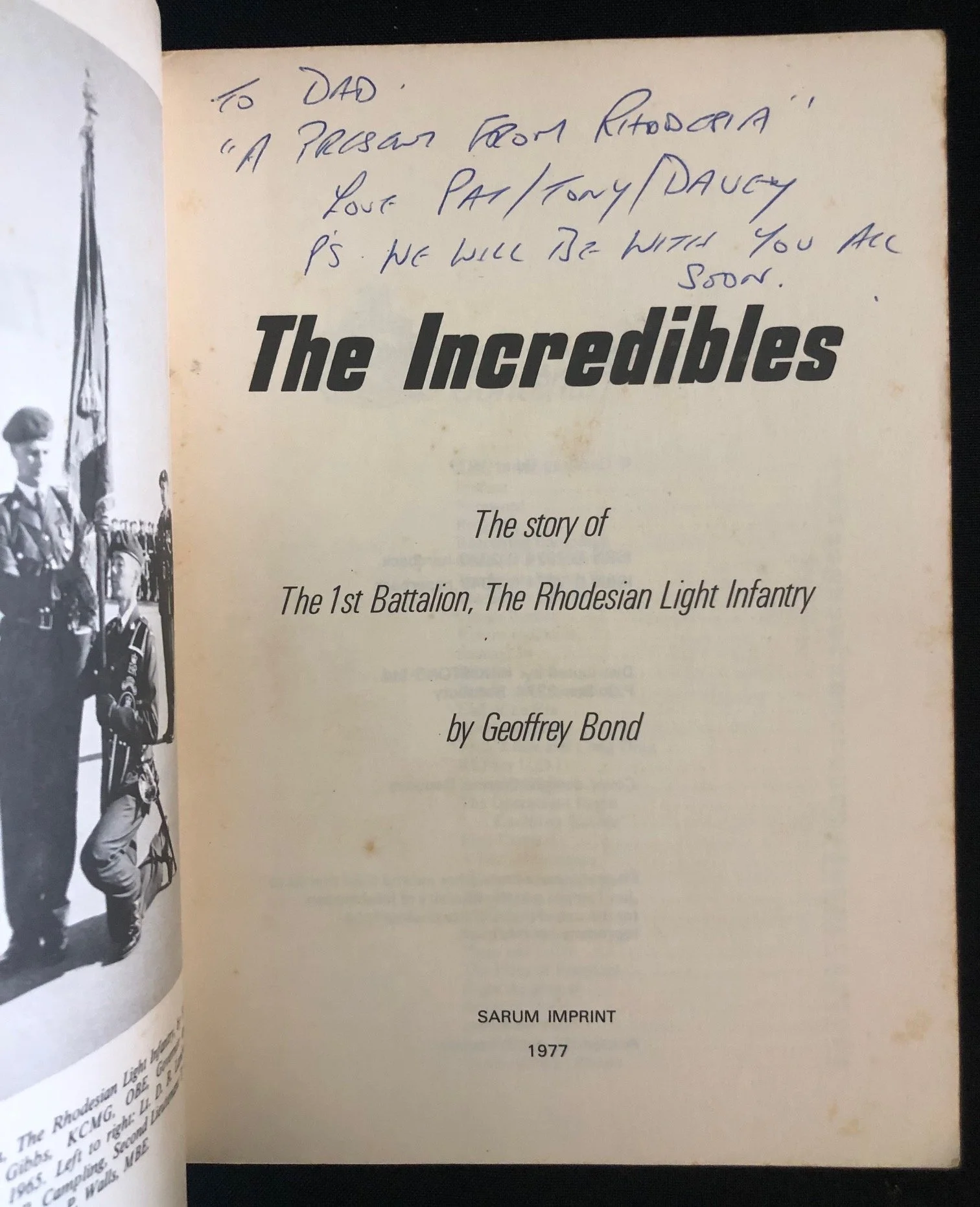 The Incredibles: The Story of the 1st Battalion, the Rhodesian Light Infantry (1977)