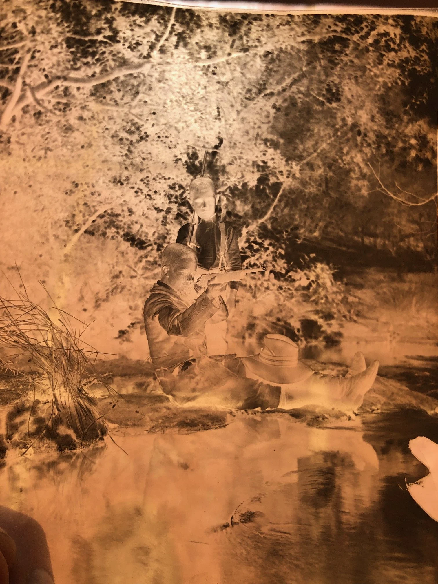 Eight By Vintage Negatives Relating to Hunting