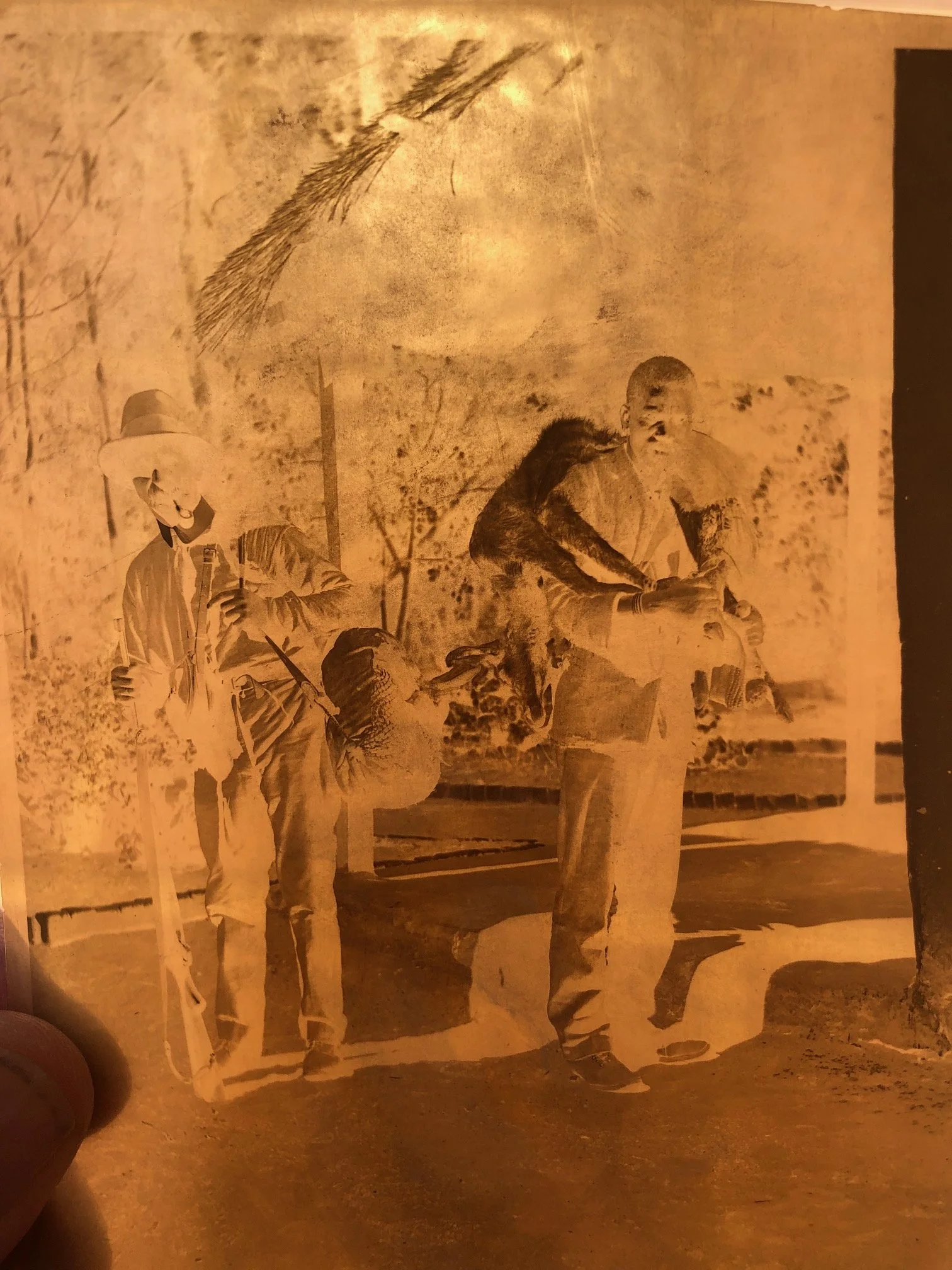Eight By Vintage Negatives Relating to Hunting