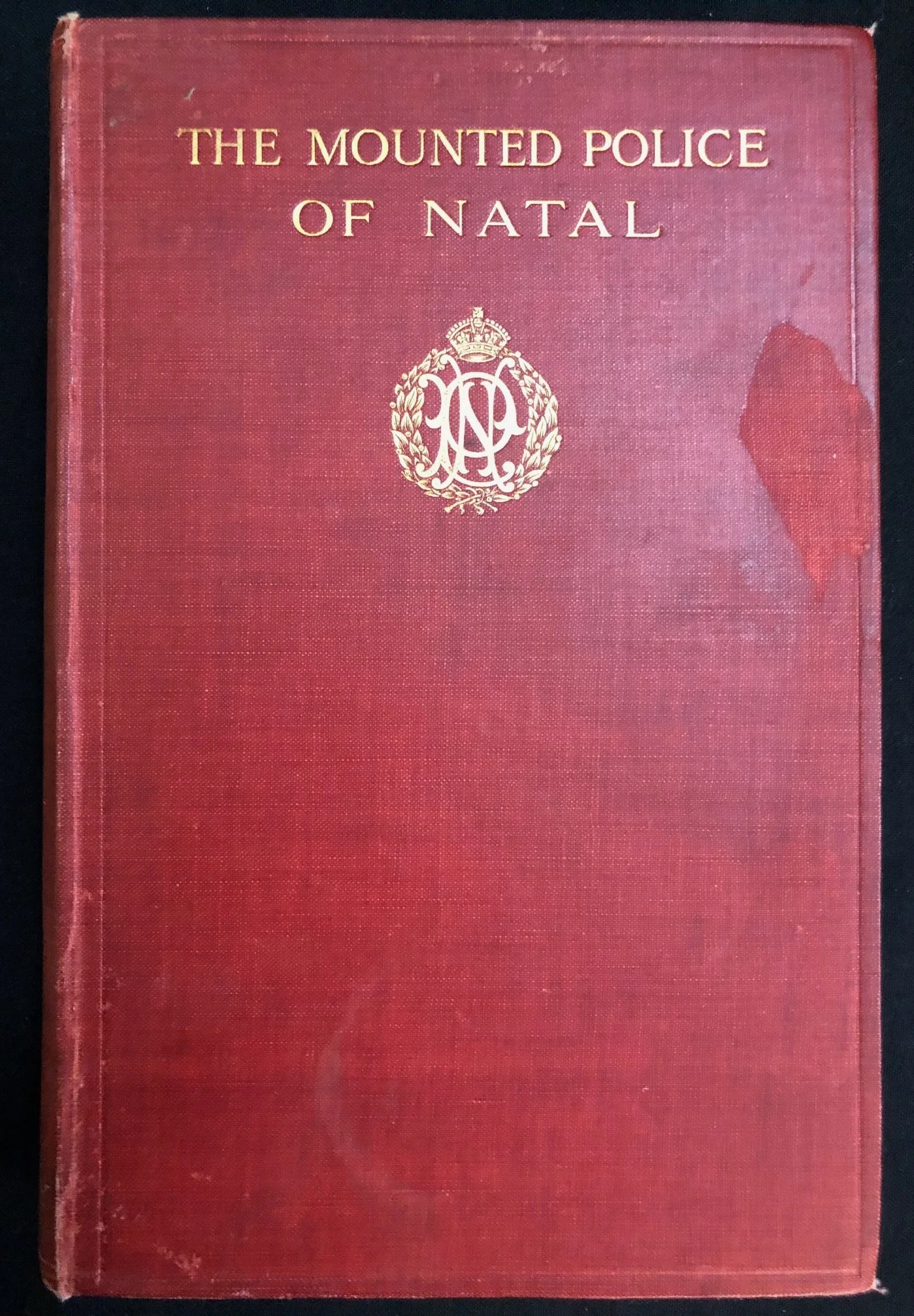 H.P. Holt’s The Mounted Police of Natal, Ex libris Killie Campbell (1913).