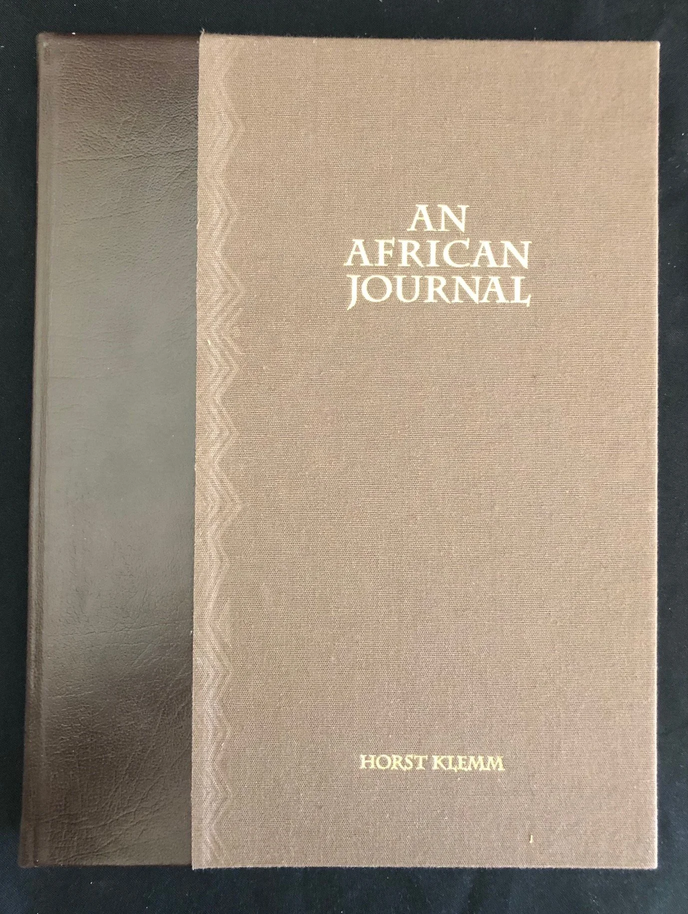 An African Journal; Fine art photography by Horst Klemm, signed de luxe edition (1994)