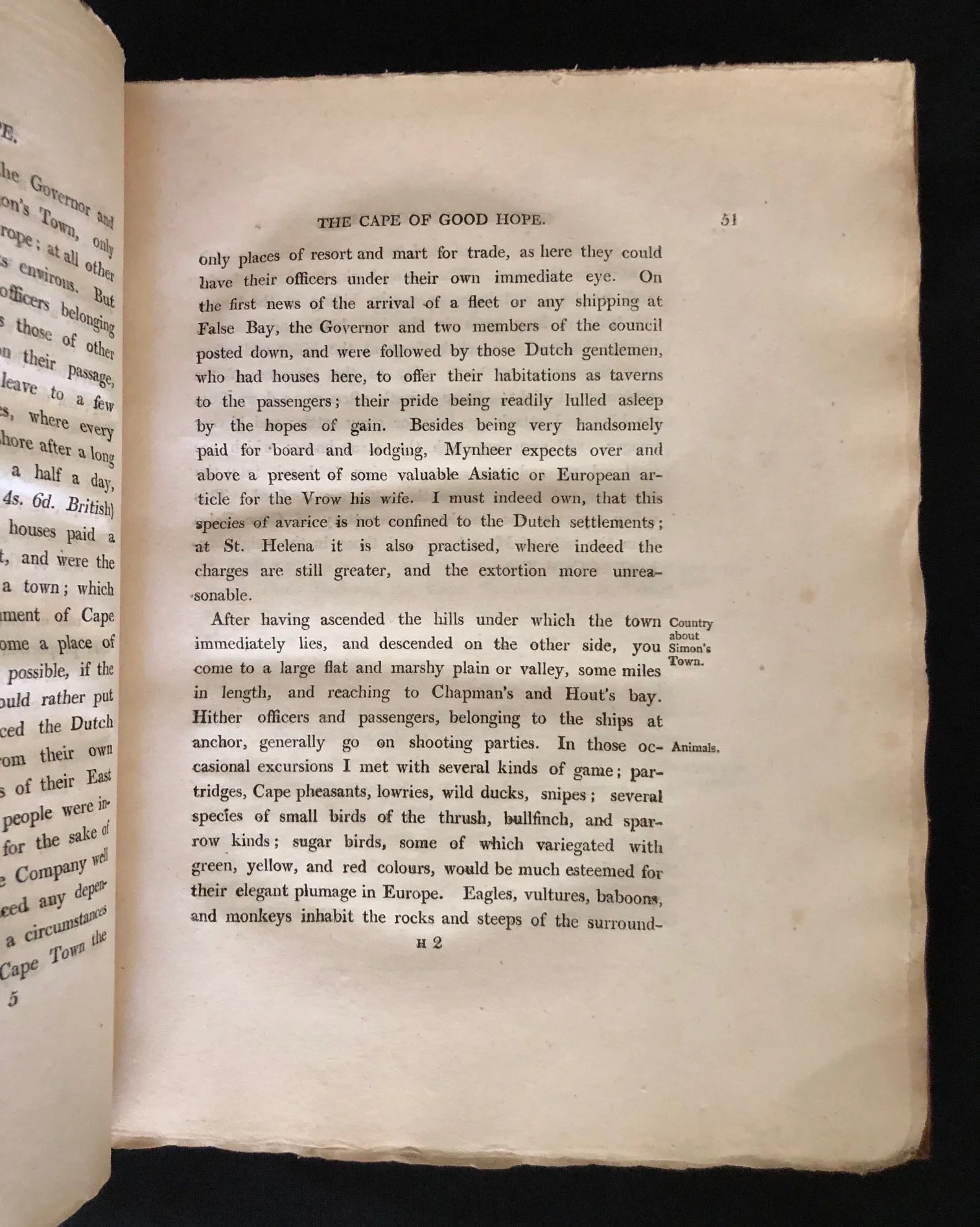 Captain Robert Percival’s An Account of the Cape of Good Hope (1804)