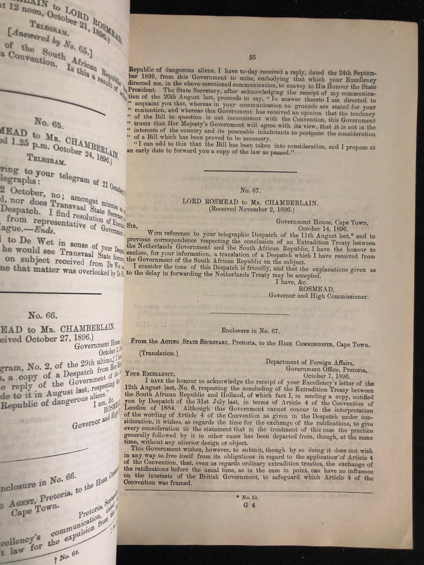 Blue Book: Jameson Raid December 1895–January 1896 (1897) 