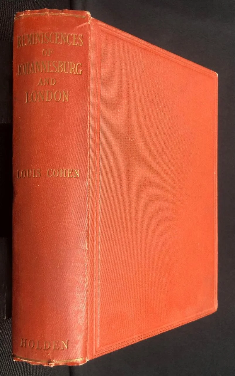 Reminiscences of Johannesburg and London (1924)
