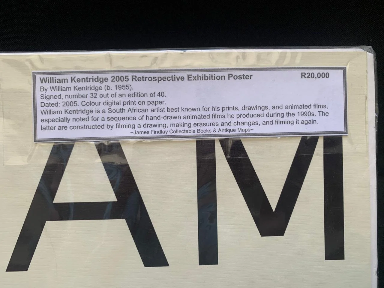 William Kentridge 2005 Retrospective Exhibition Poster 3.jpeg