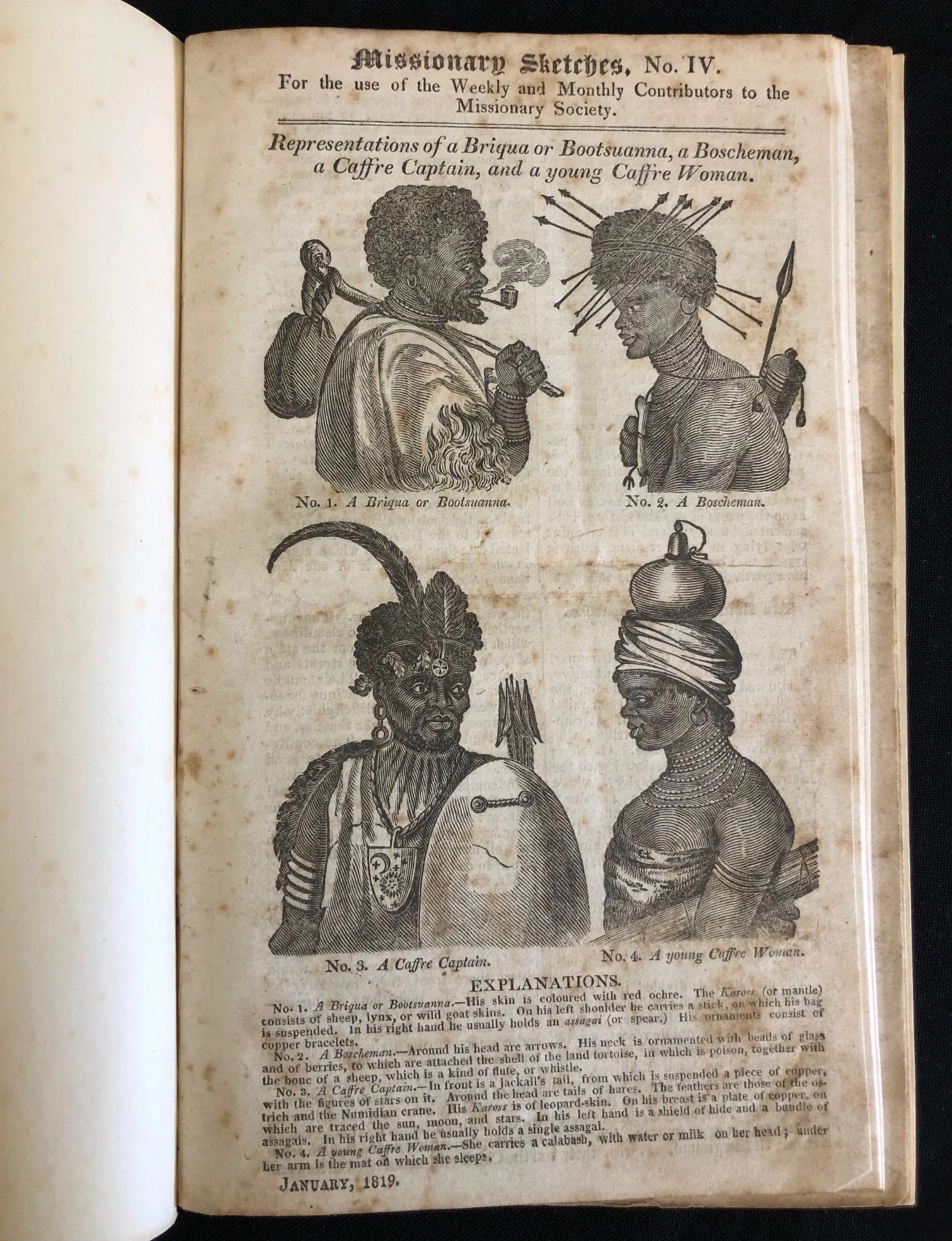 Several individual Issues of Missionary Sketches (1819 - 1828)